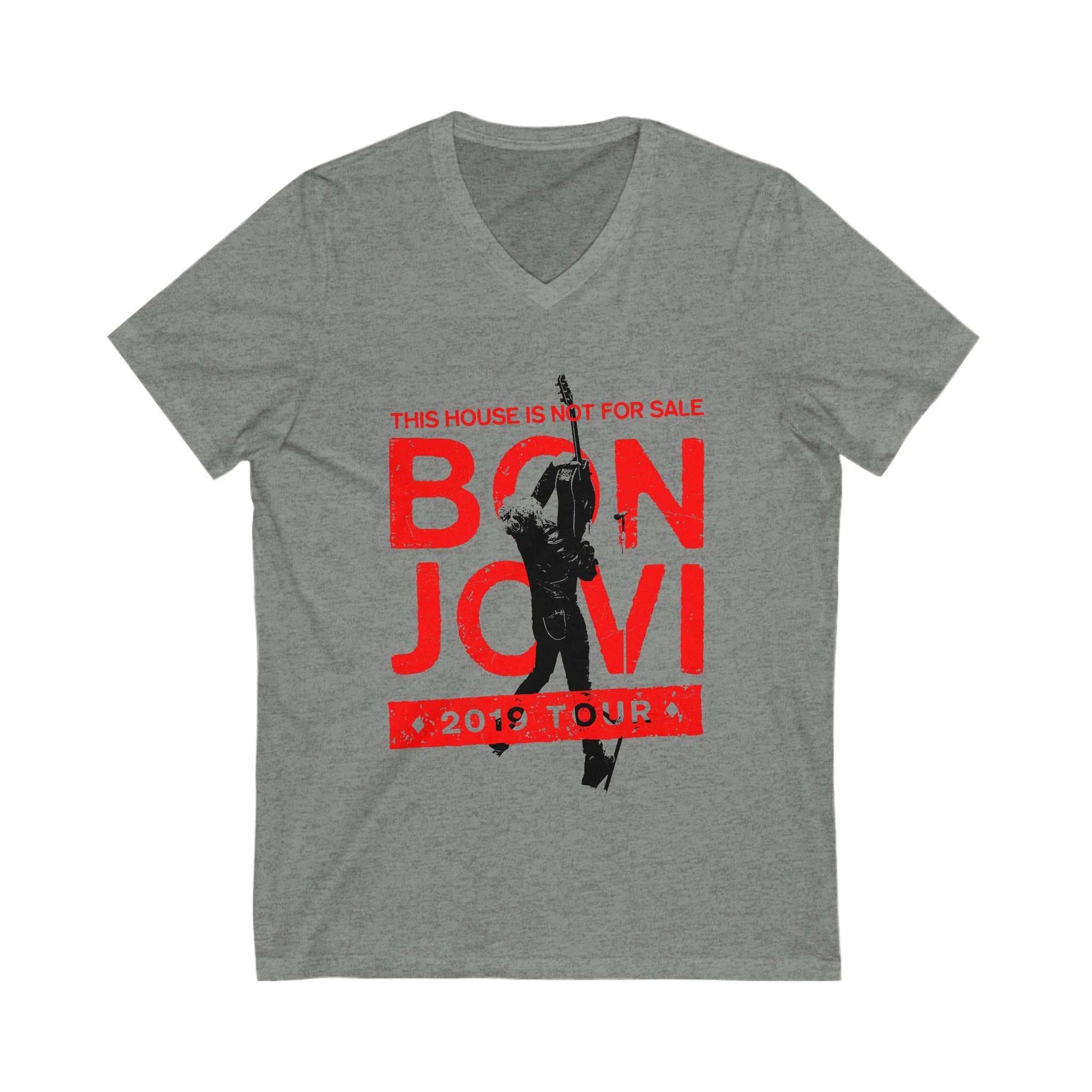 Rock 2019 Tour Unisex V-Neck Tee