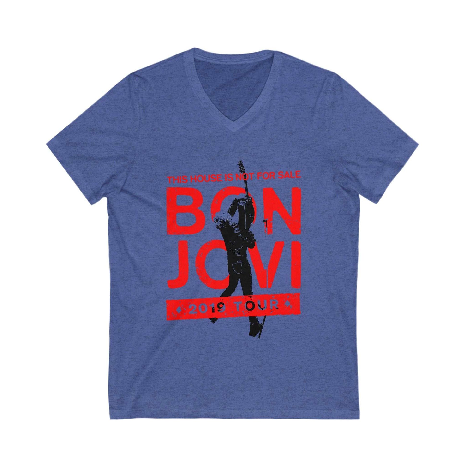 Rock 2019 Tour Unisex V-Neck Tee
