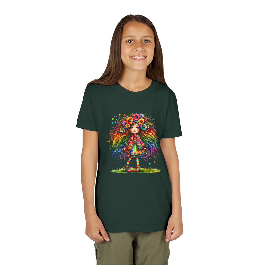 Whimsical Flower Child Youth Tee