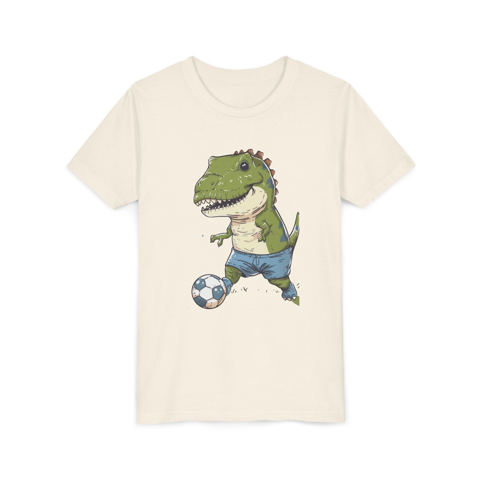 Dinosaur Soccer Youth Tee