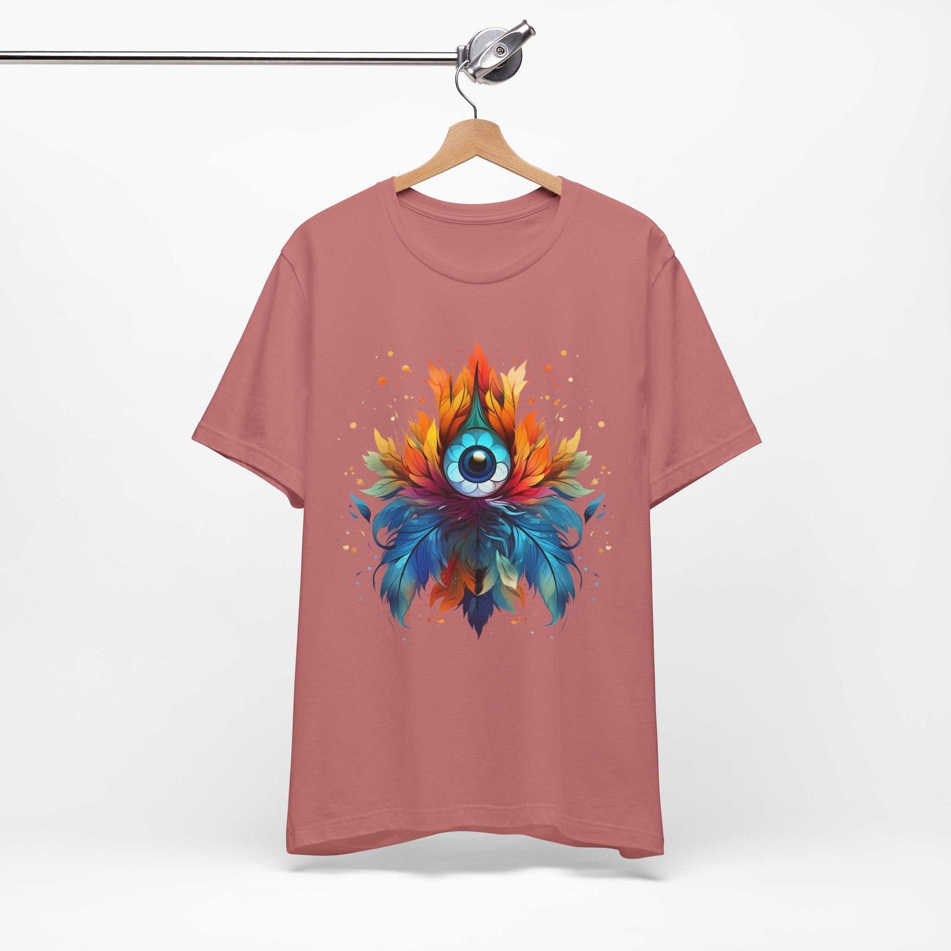 Vibrant Eye-Mandala Tee