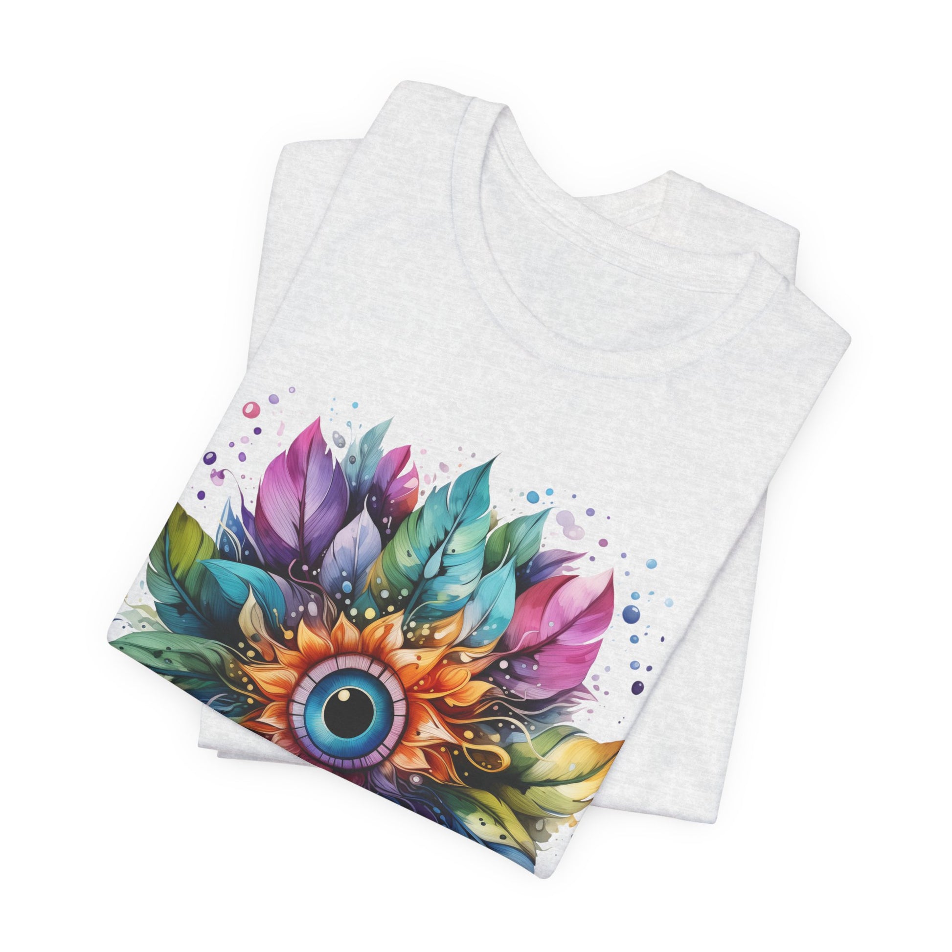 Colorful Eye Design Unisex Tee