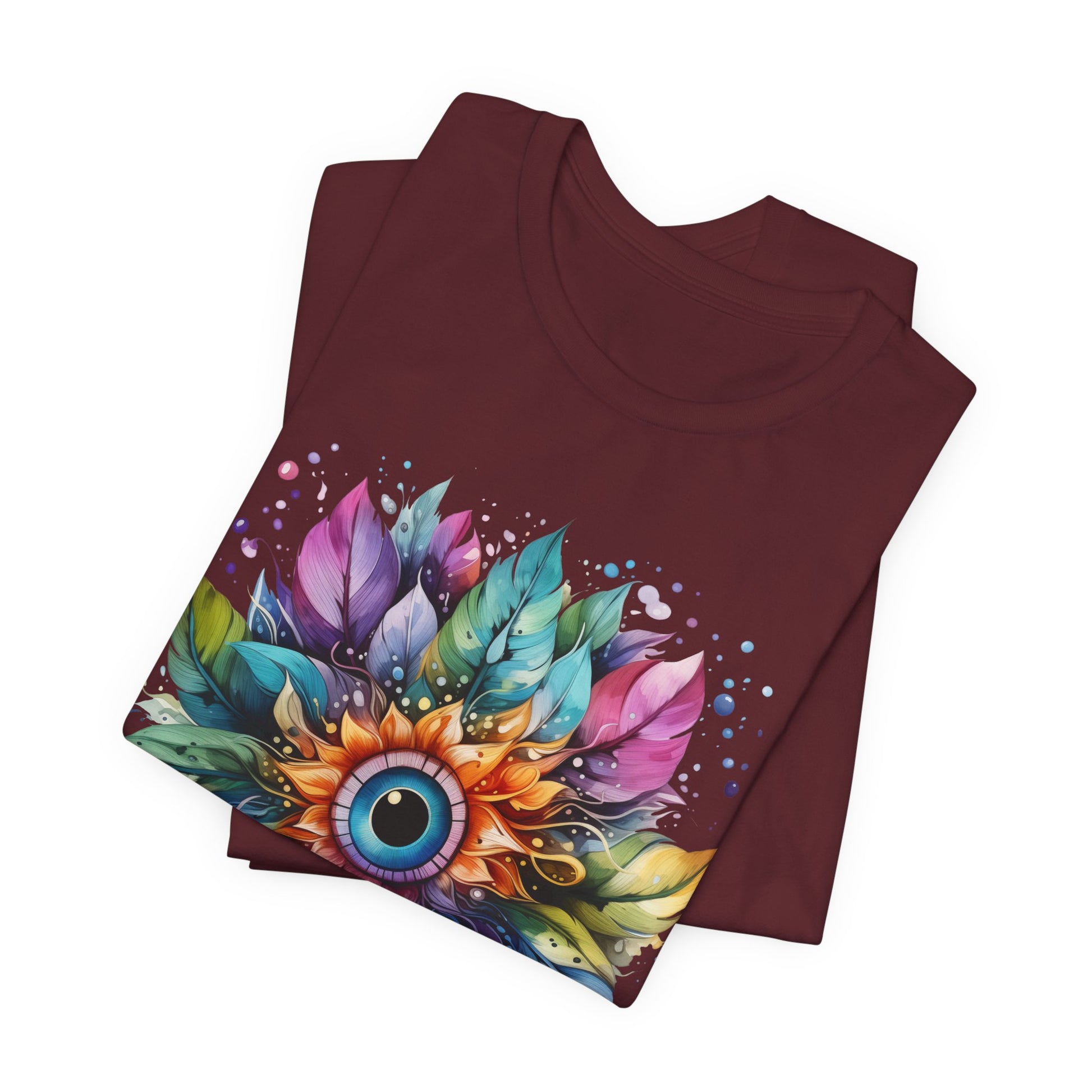 Colorful Eye Design Unisex Tee