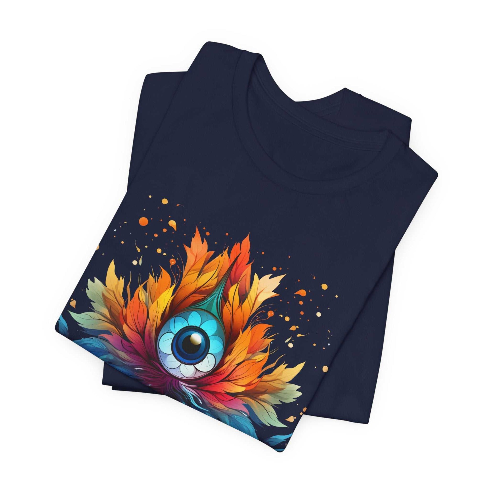 Vibrant Eye-Mandala Tee