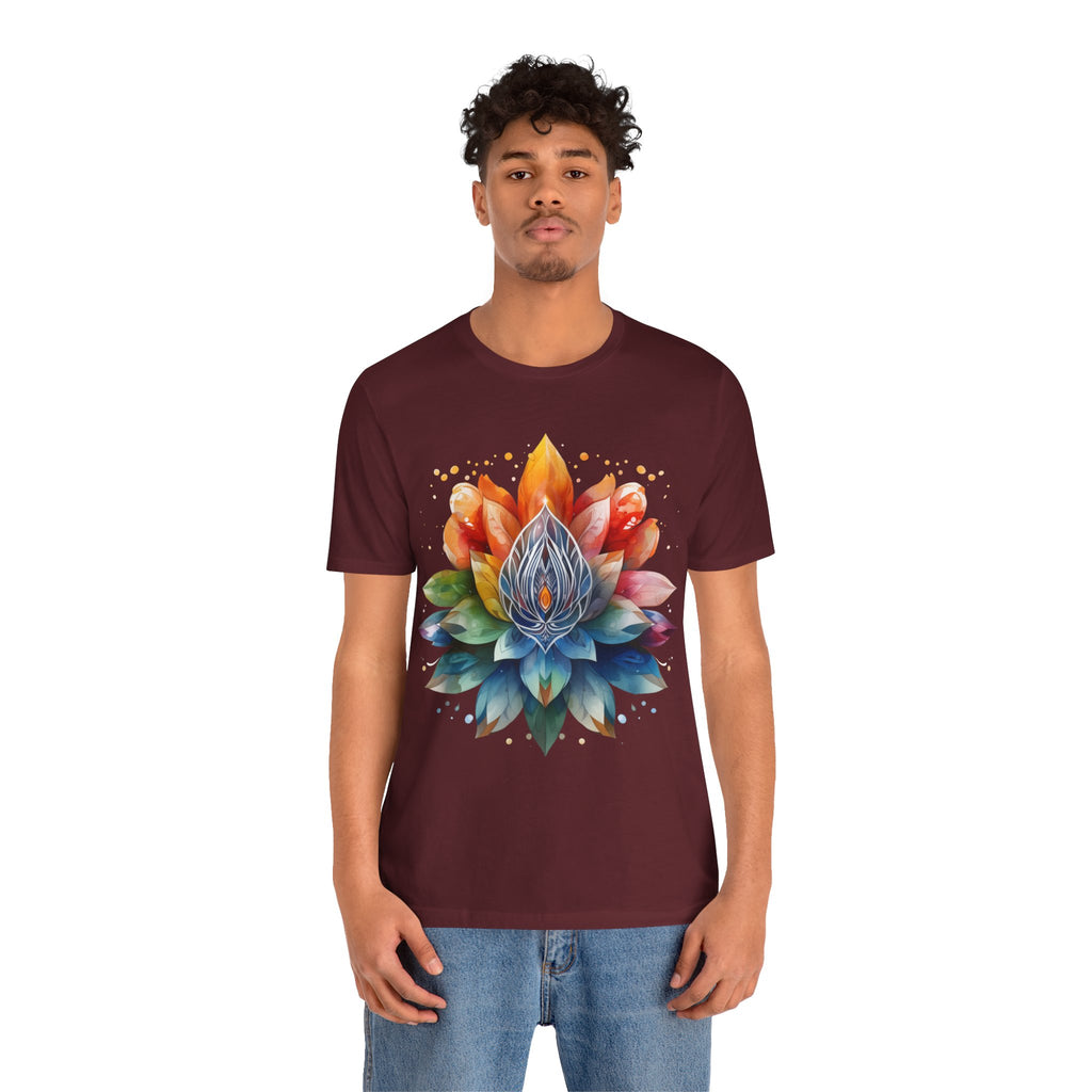 Colorful Lotus Flower T-Shirt