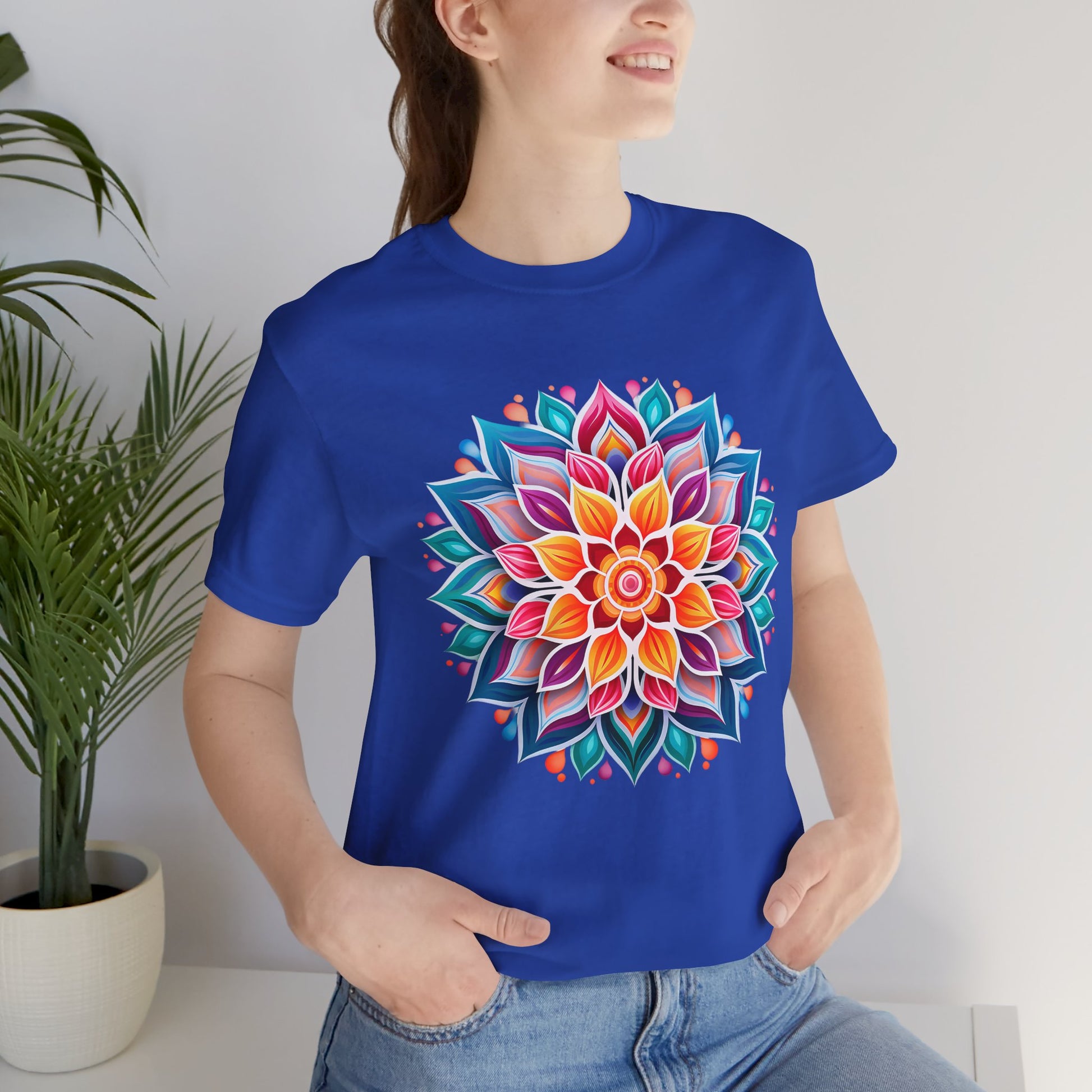 Vibrant Mandala Graphic Tee