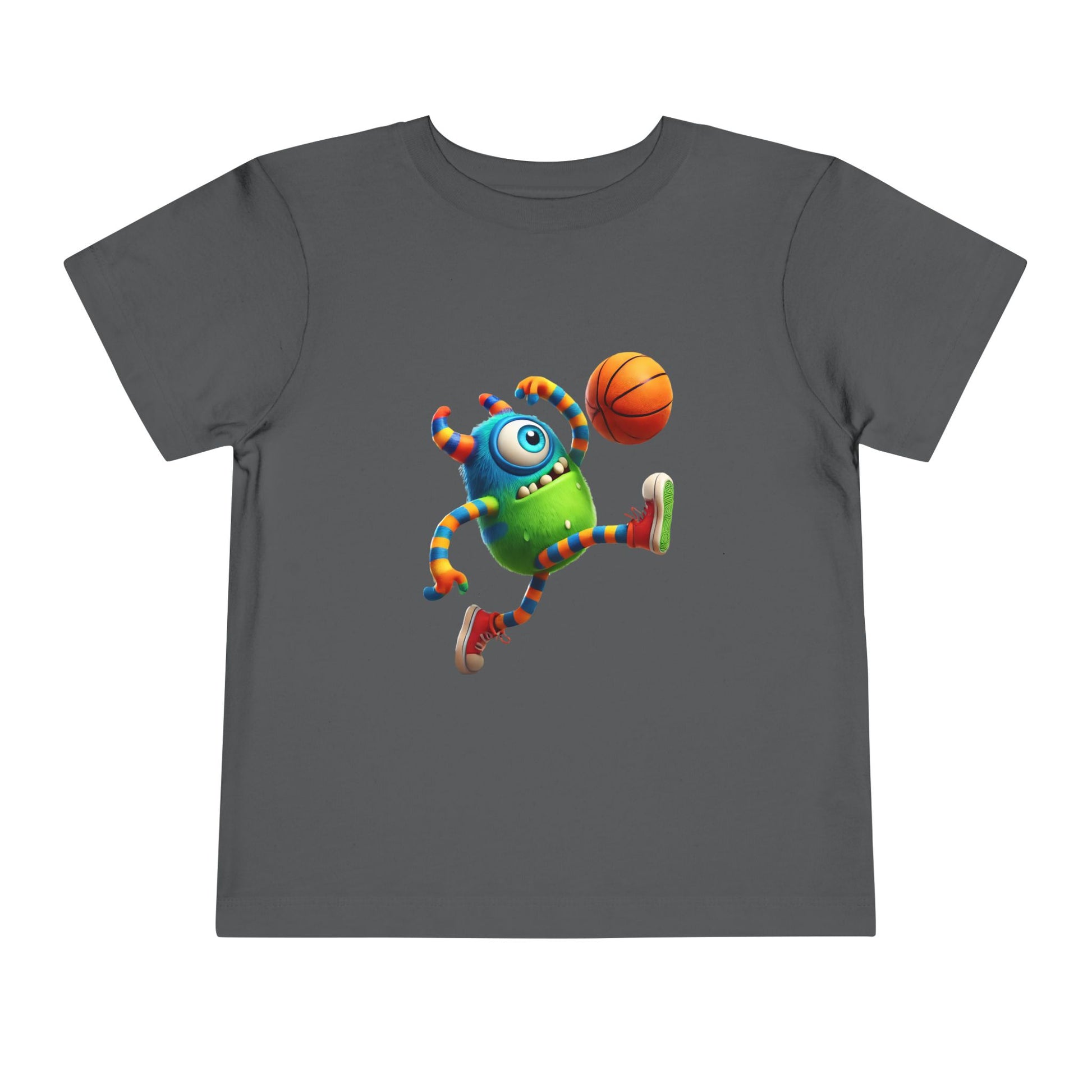 Playful Monster Toddler Tee, Fun Kids Shirt