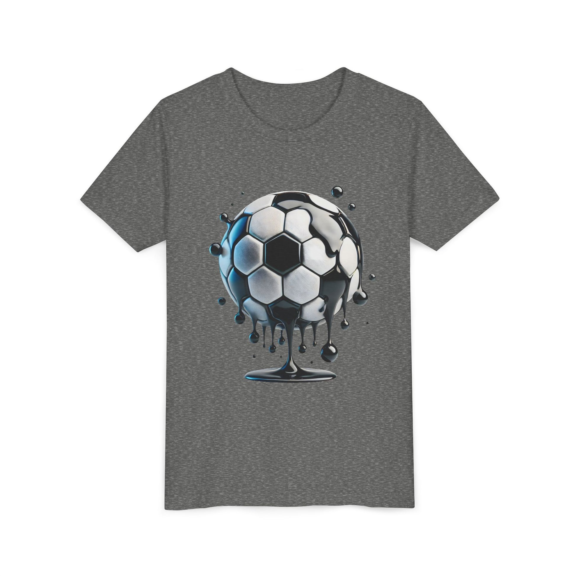 Dripping Soccer Ball Youth Tee
