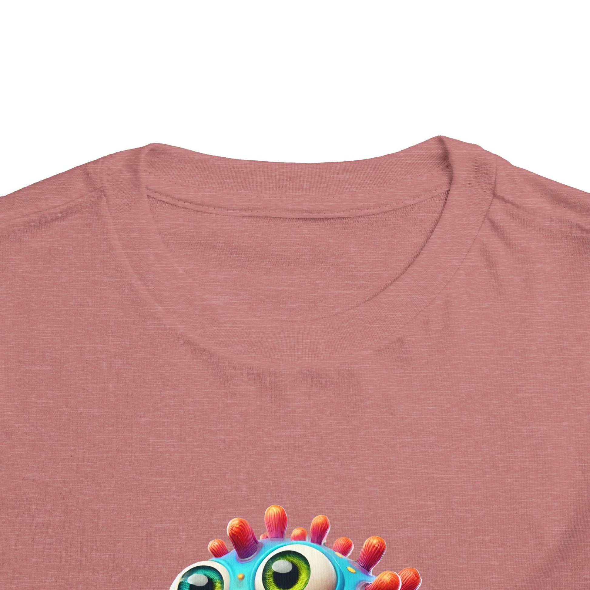 Colorful Toddler Tee with Fun Monster Design