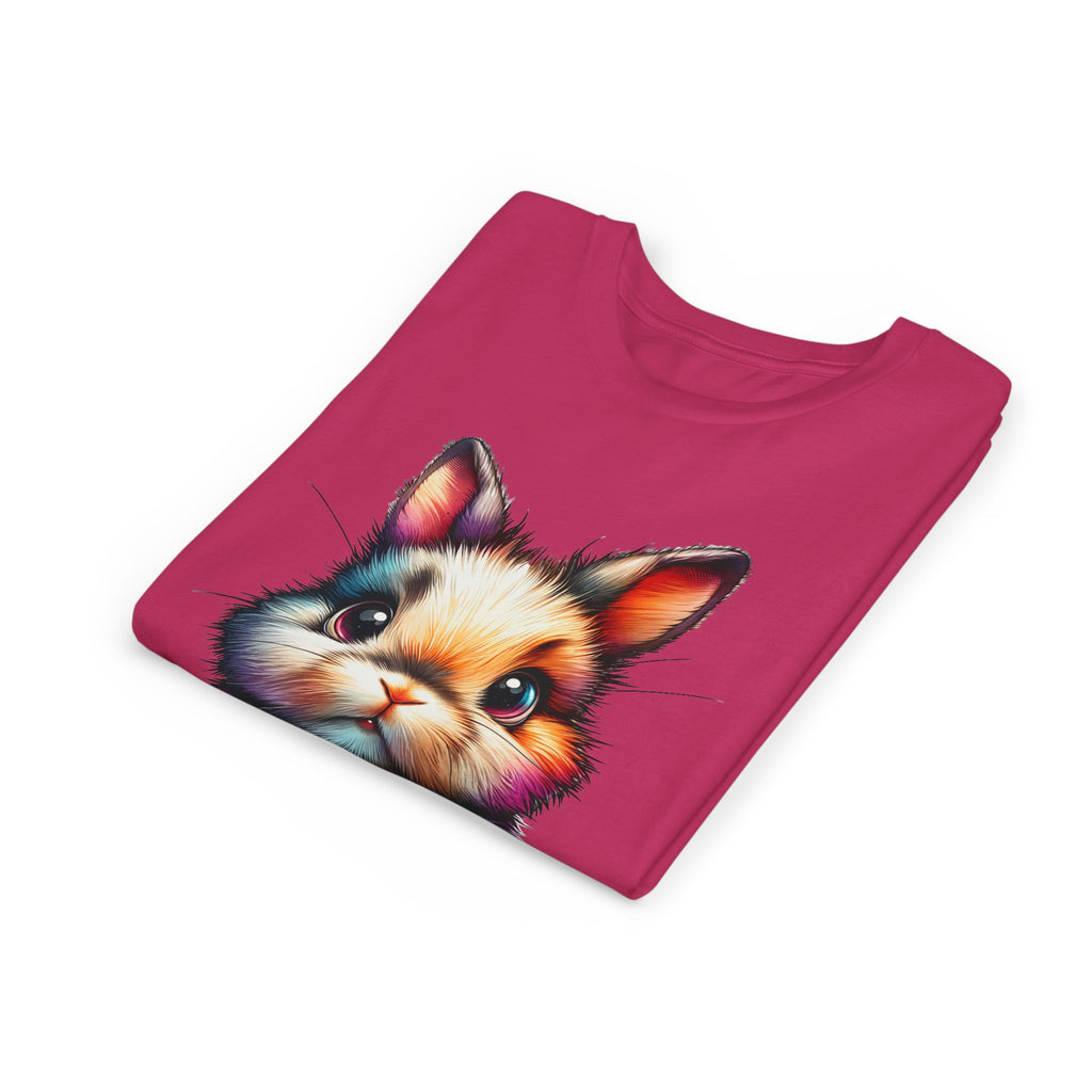 Colorful Bunny Youth Short Sleeve Tee