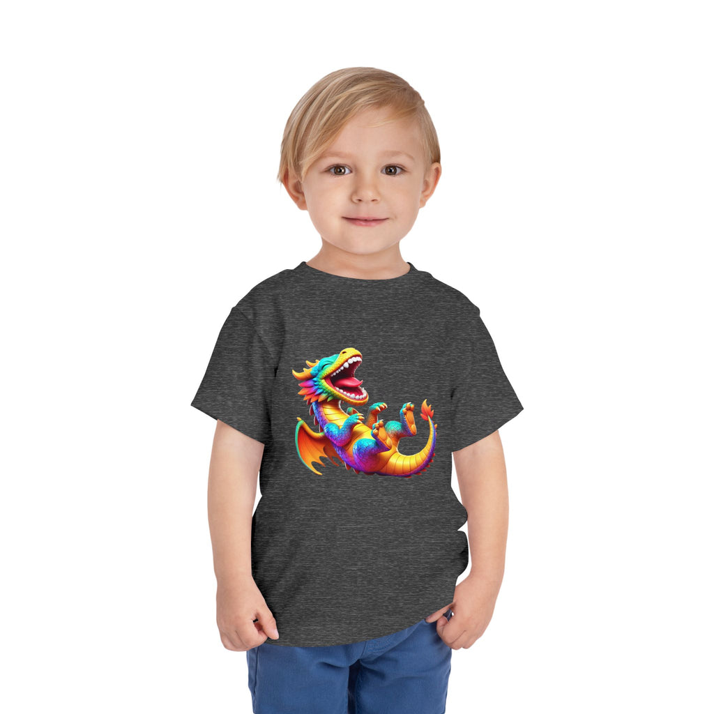 Rainbow Dinosaur Toddler Tee