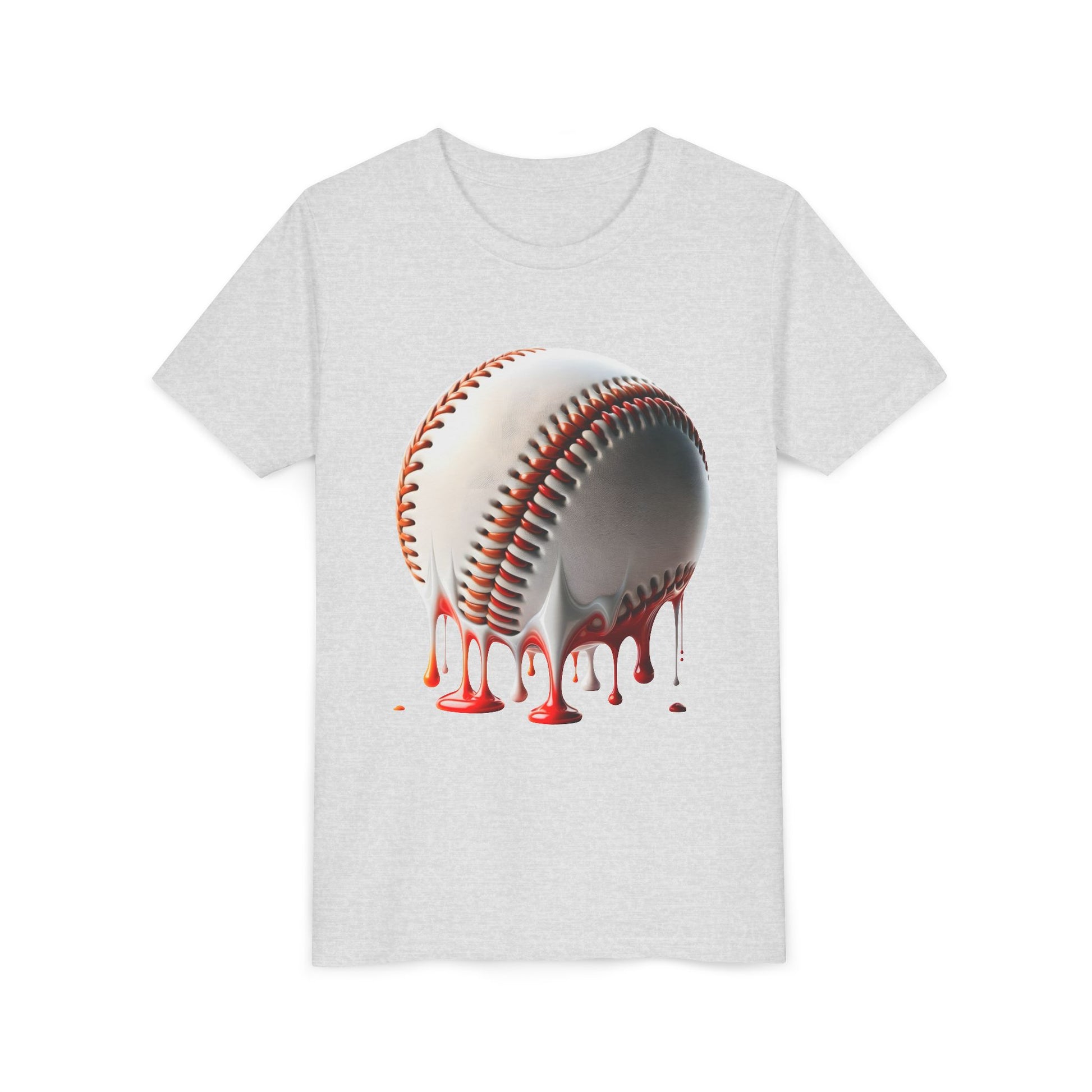 Youth Baseball Inspired Dripping Tee