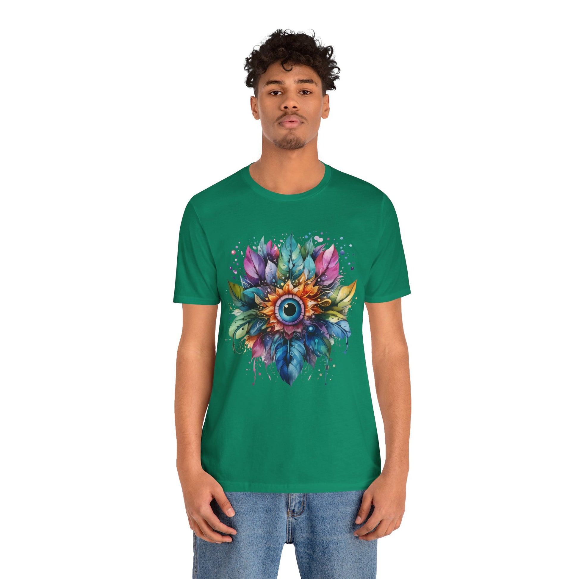 Colorful Eye Design Unisex Tee