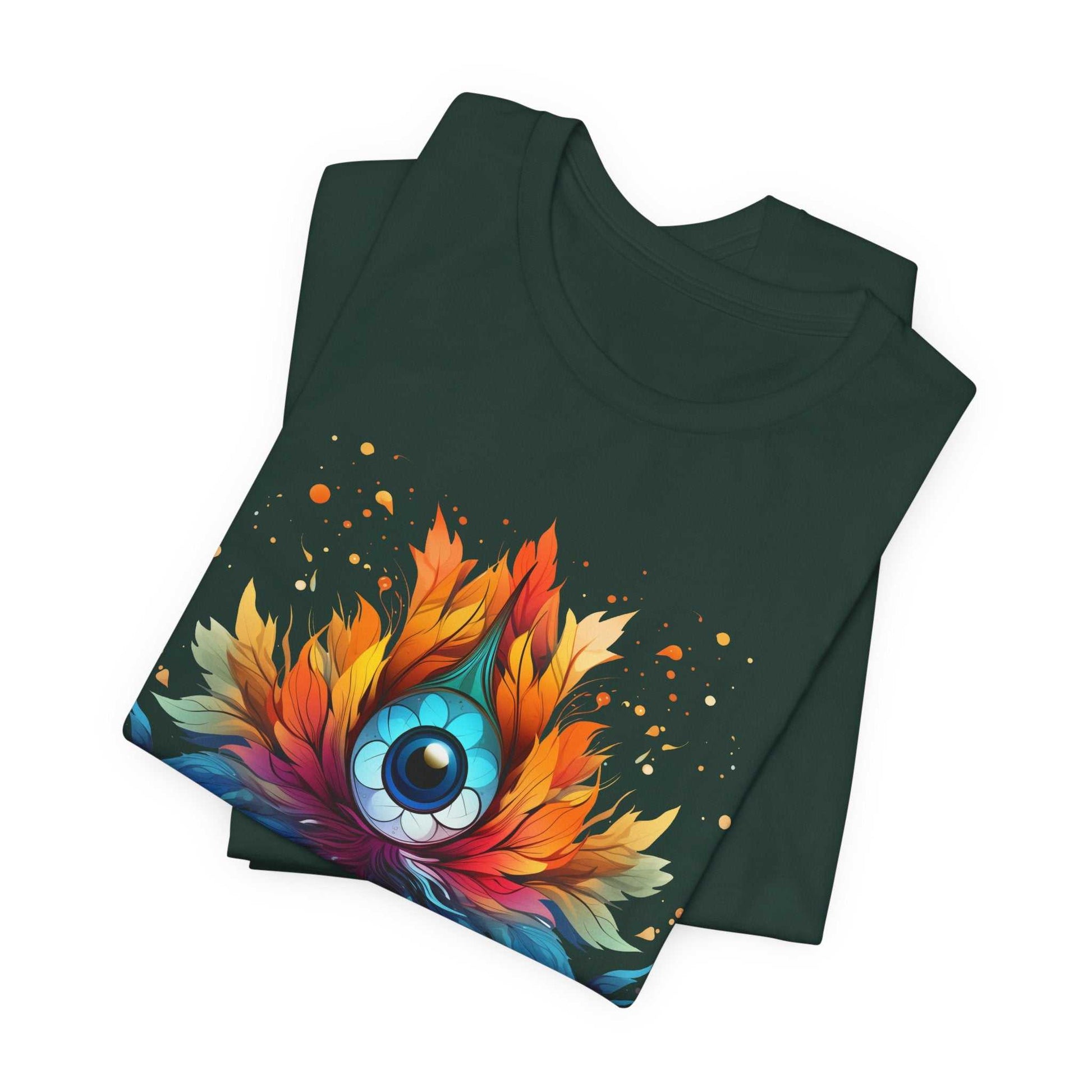 Vibrant Eye-Mandala Tee