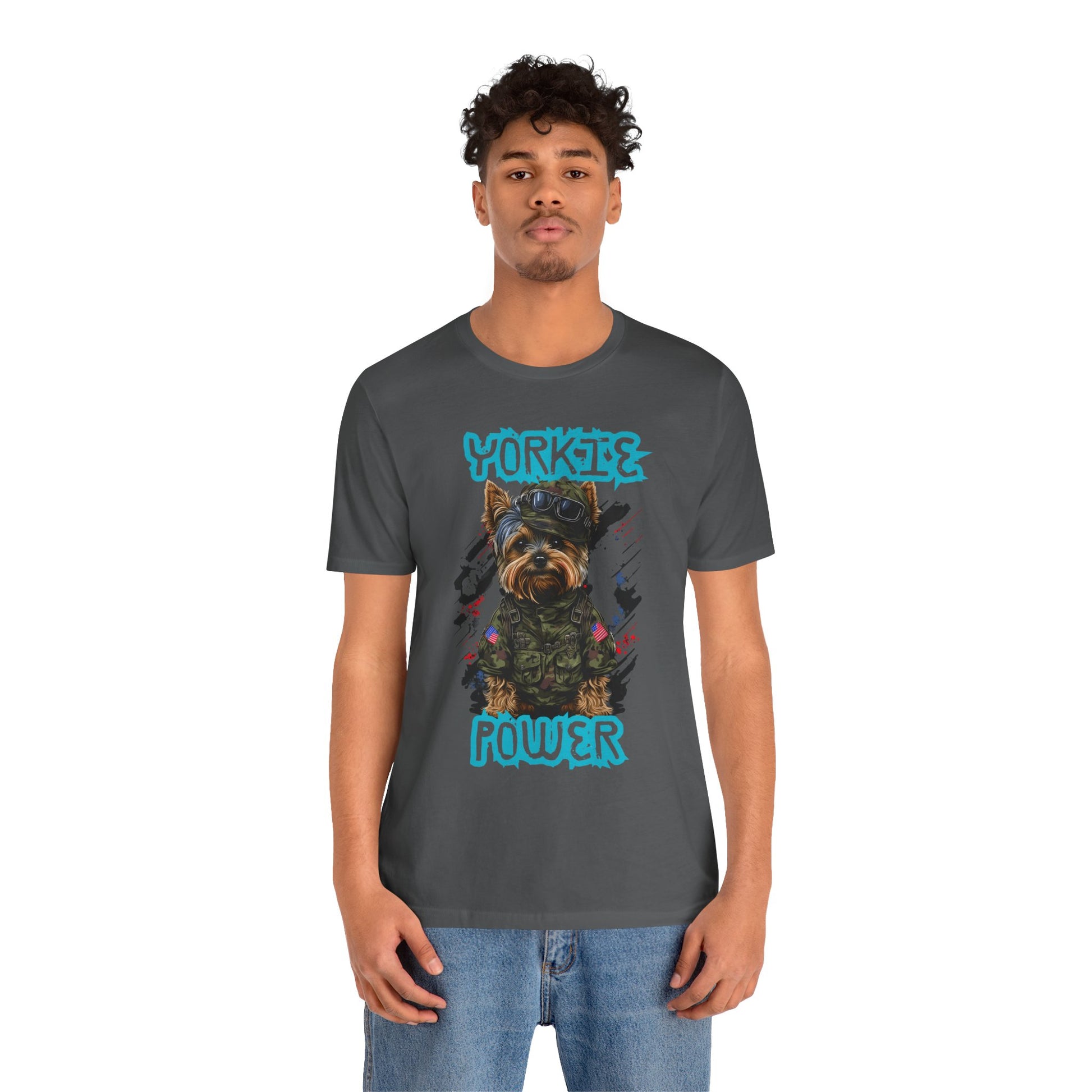 Yorkie Power Unisex Tee