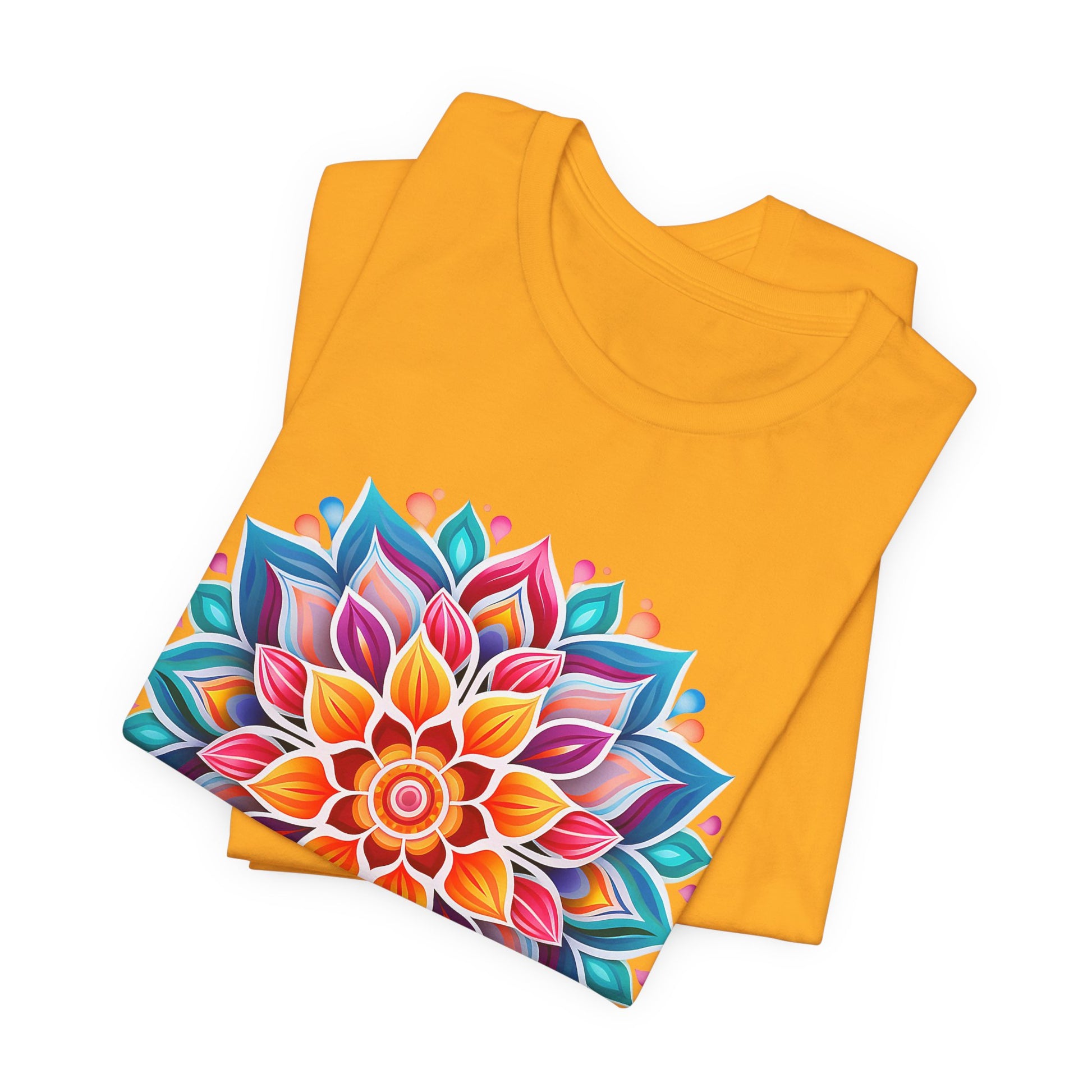 Vibrant Mandala Graphic Tee