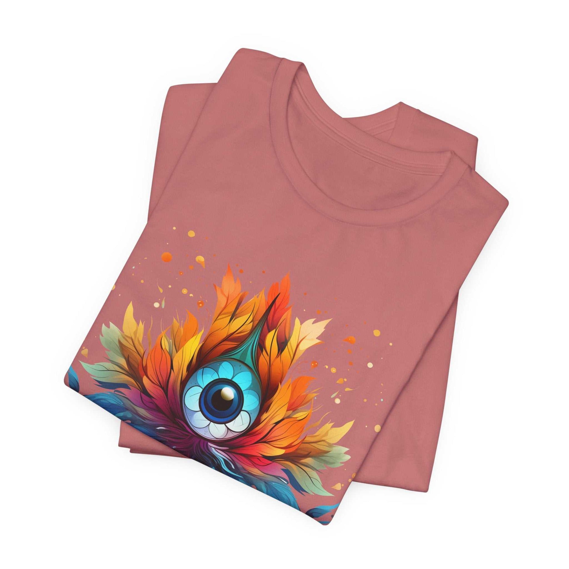 Vibrant Eye-Mandala Tee