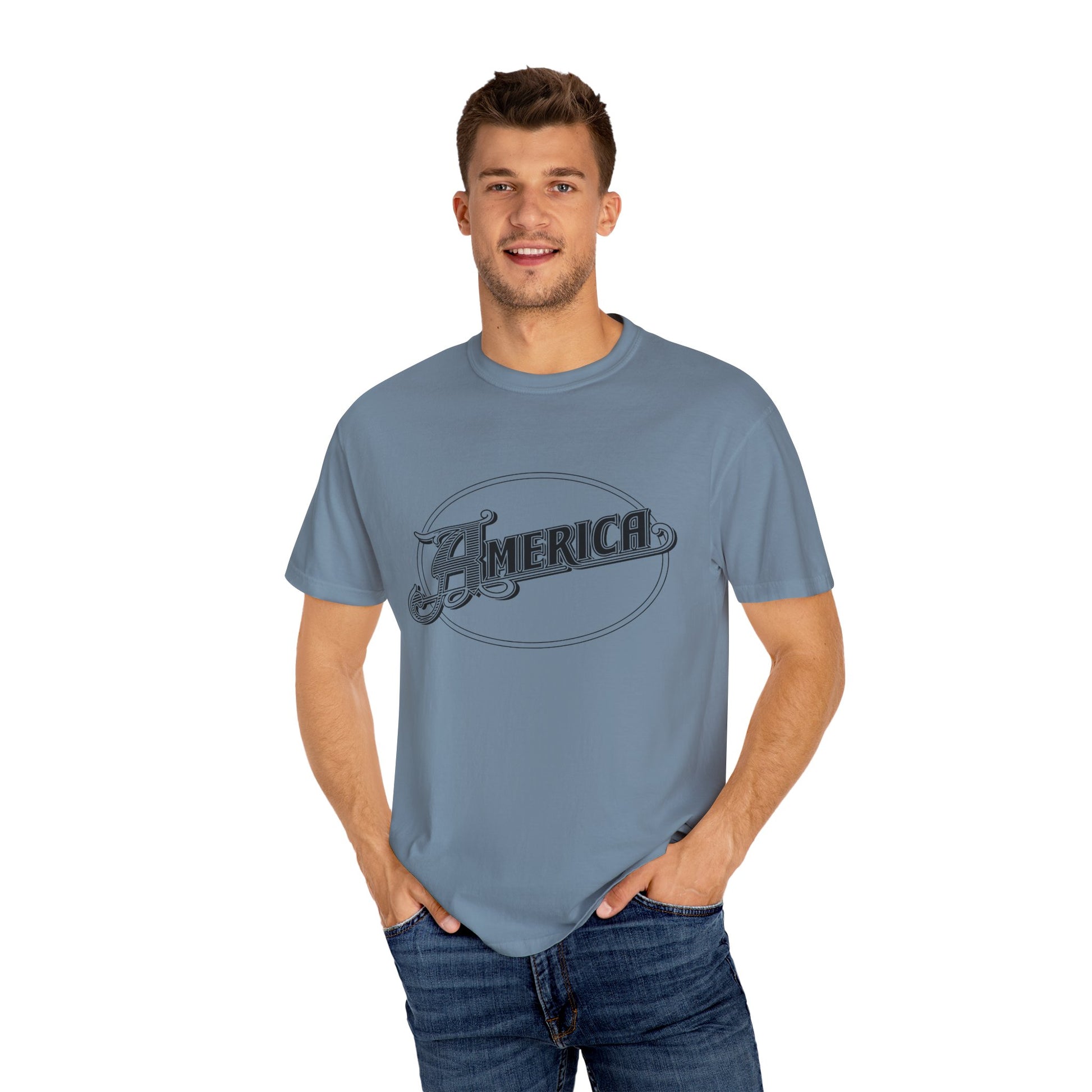 America Vintage Garment-Dyed T-Shirt