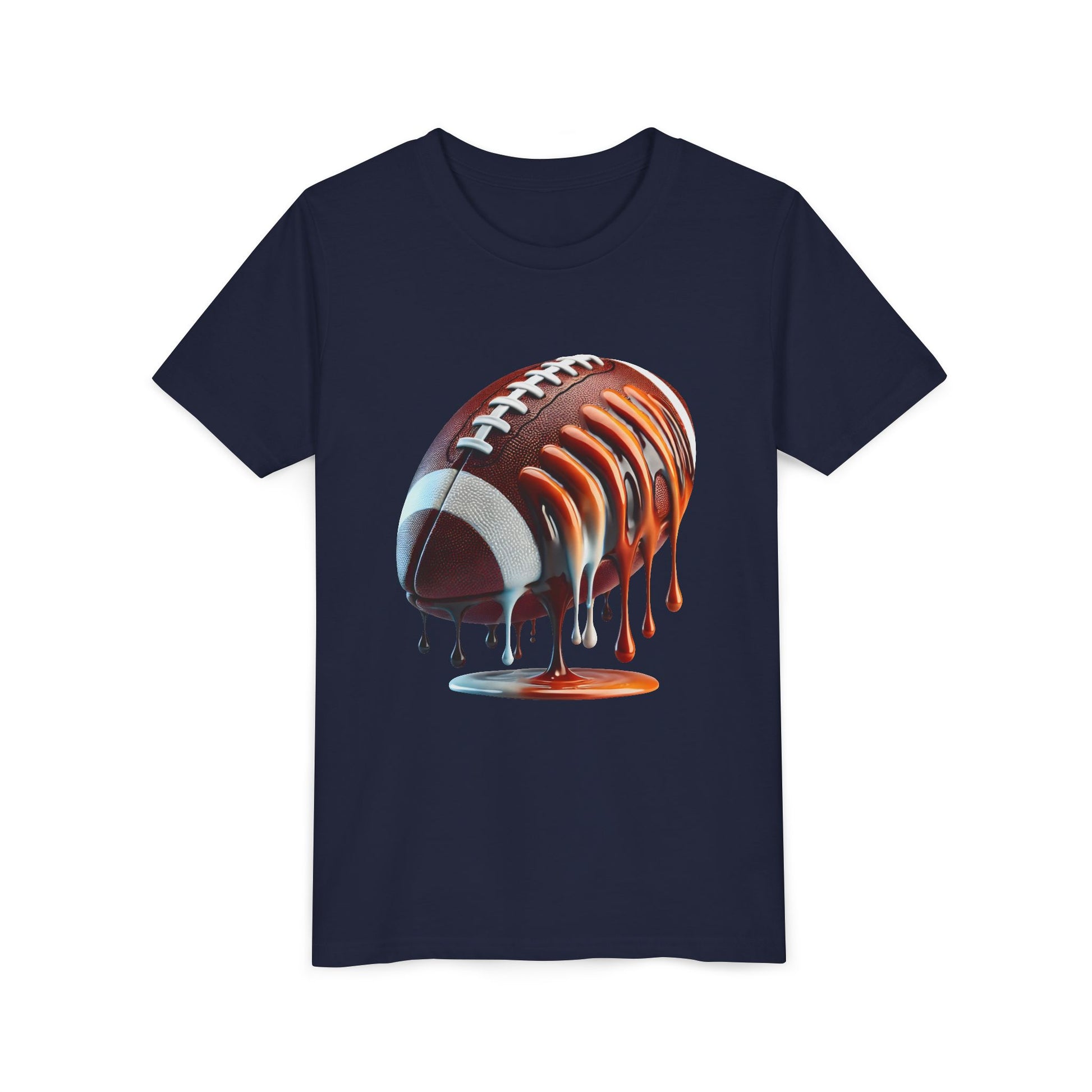 Dripping Football Youth Tee
