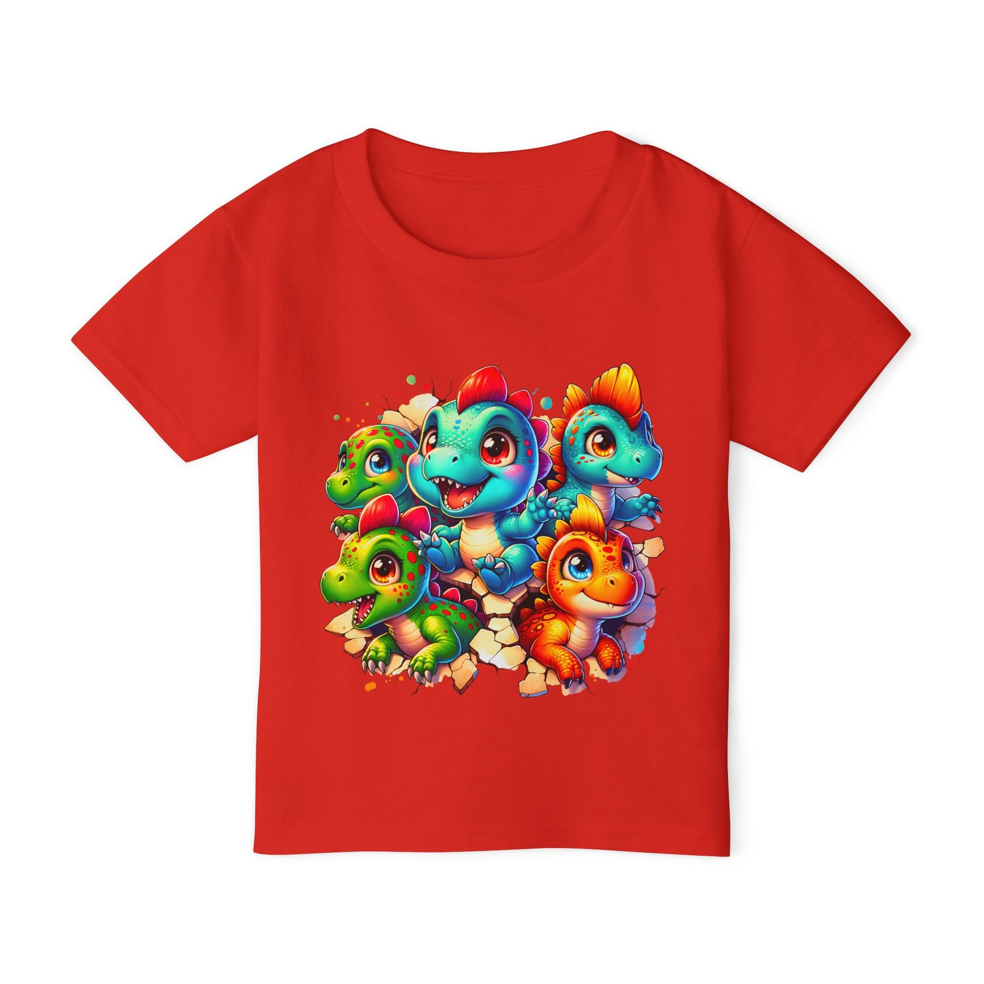 Colorful Dinosaur Toddler T-Shirt