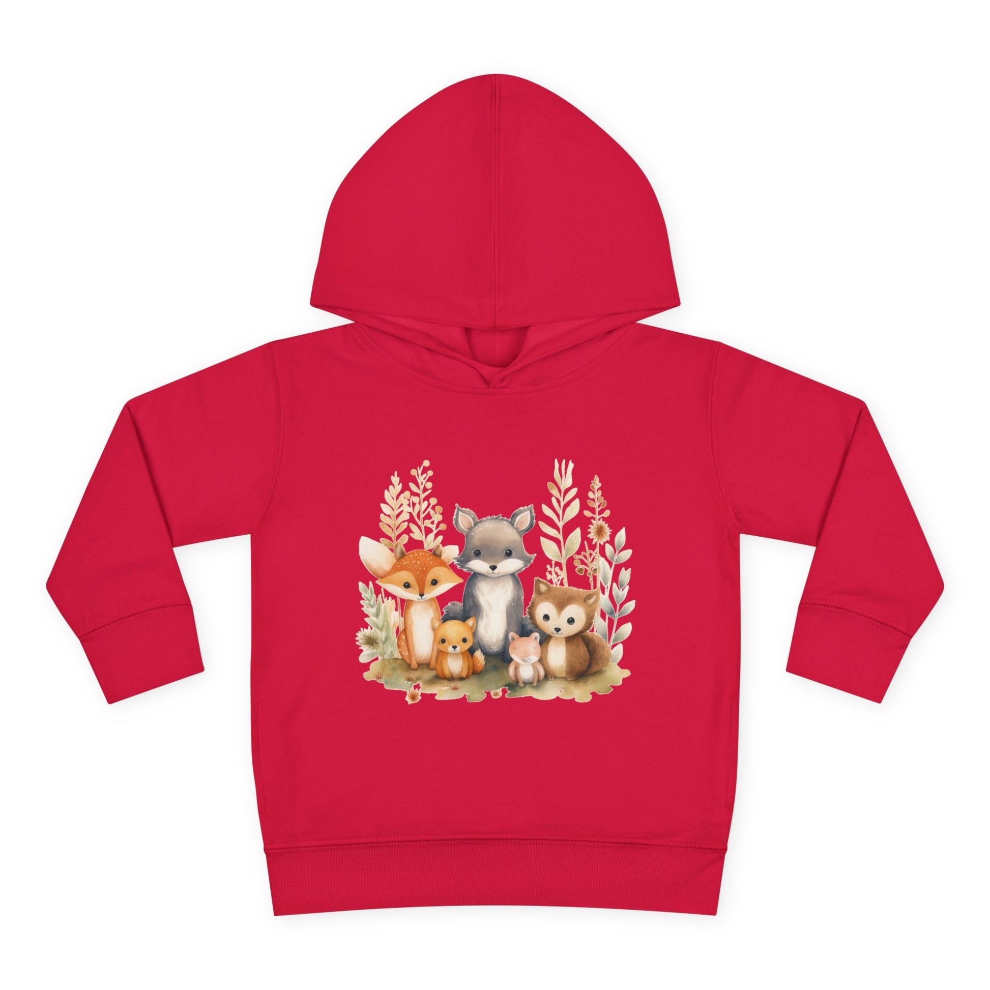 Whimsical Animal Toddler Hoodie
