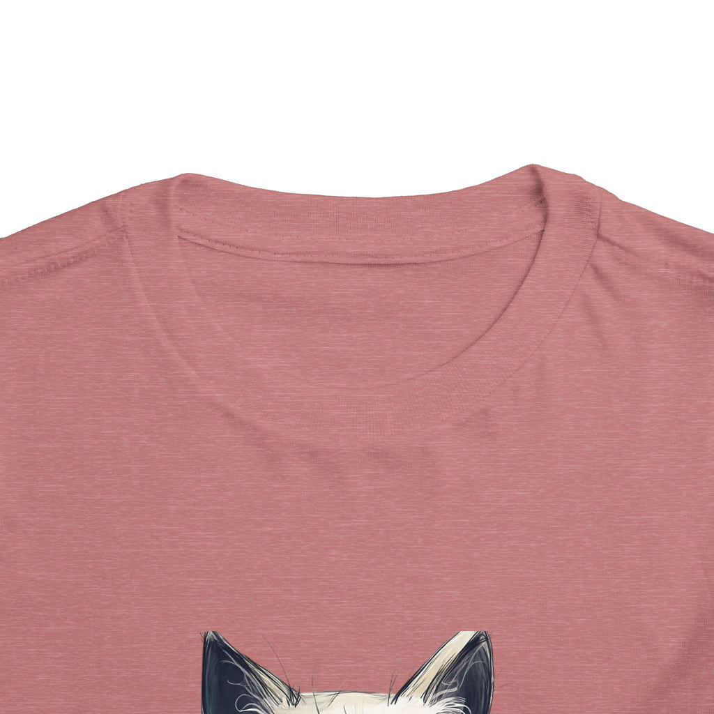 Adorable Cat Toddler Tee
