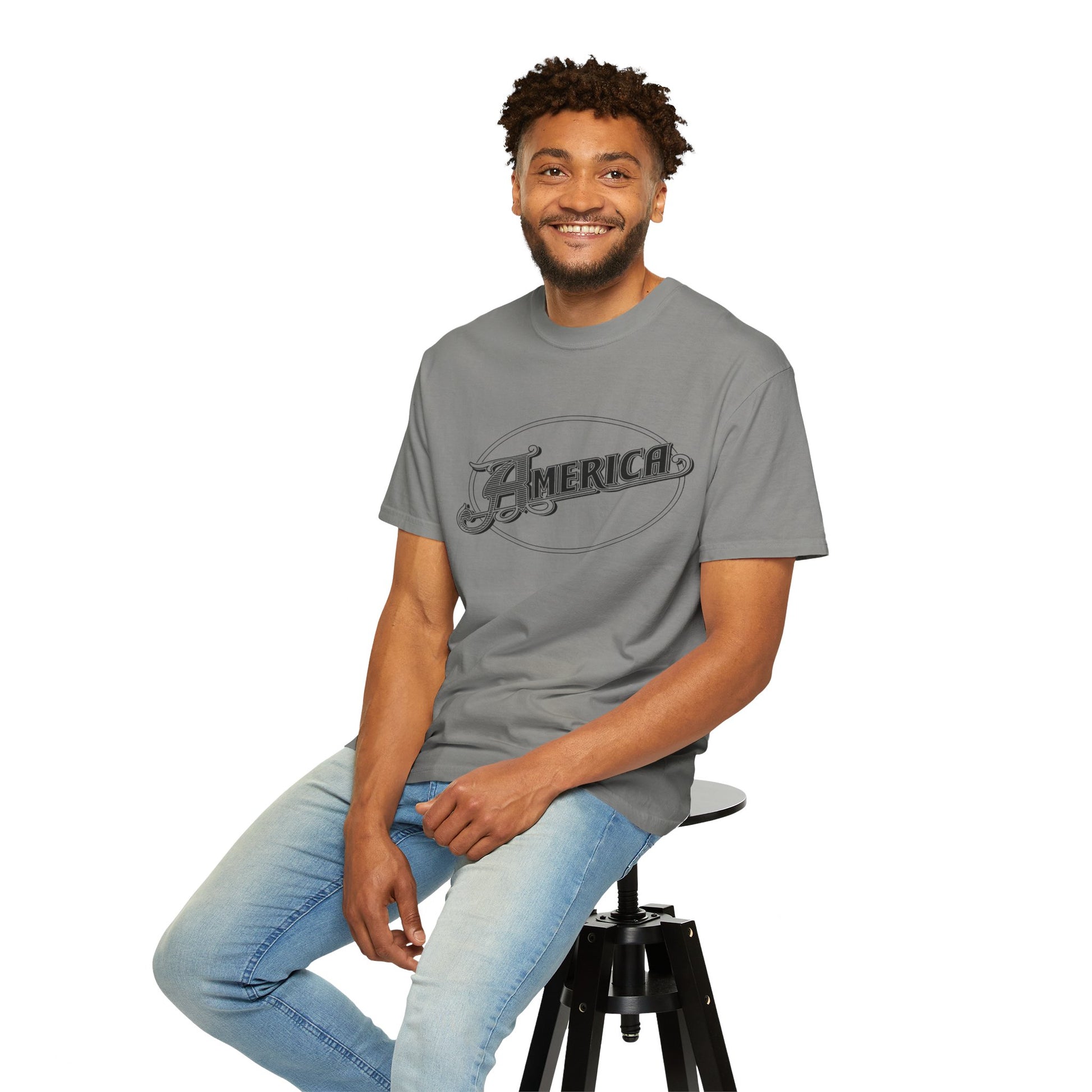 America Vintage Garment-Dyed T-Shirt