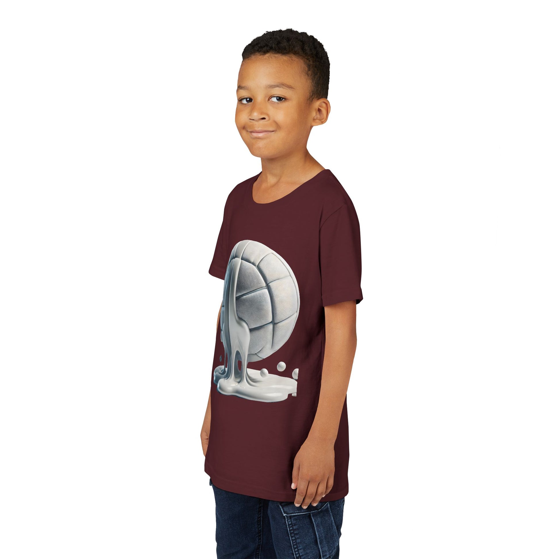 Cool Dripping Volleyball Youth Tee