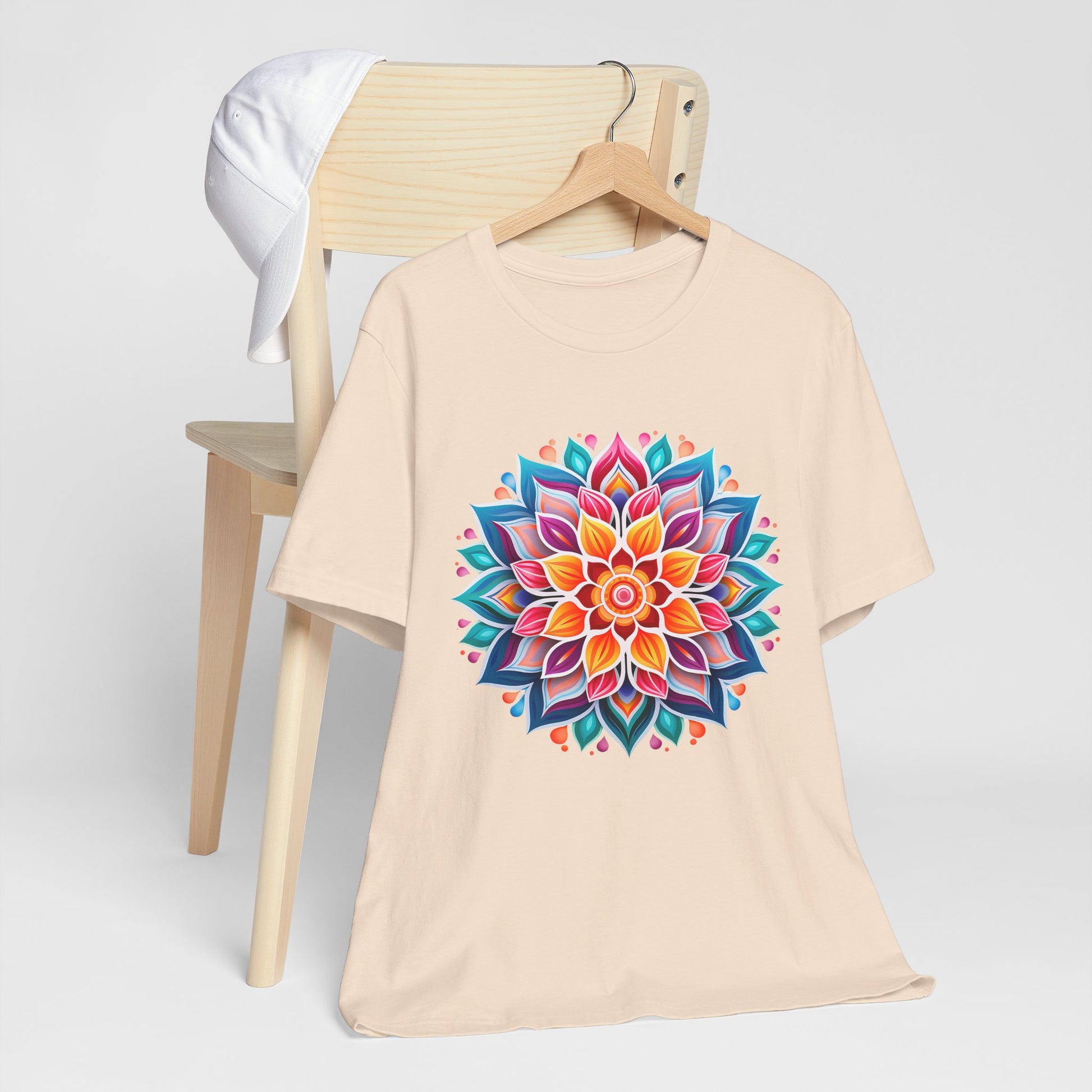 Vibrant Mandala Graphic Tee