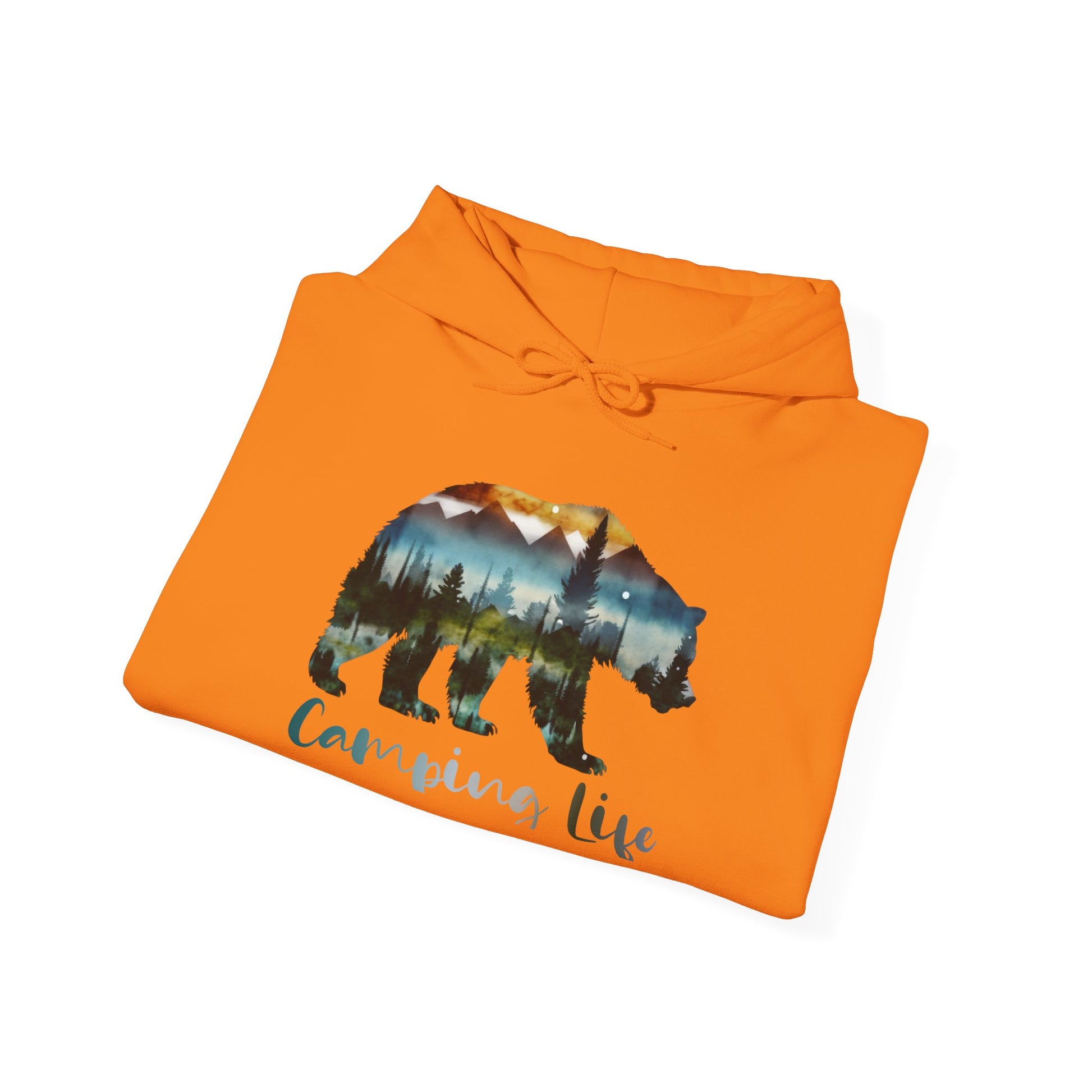 Camping Life Bear Hoodie