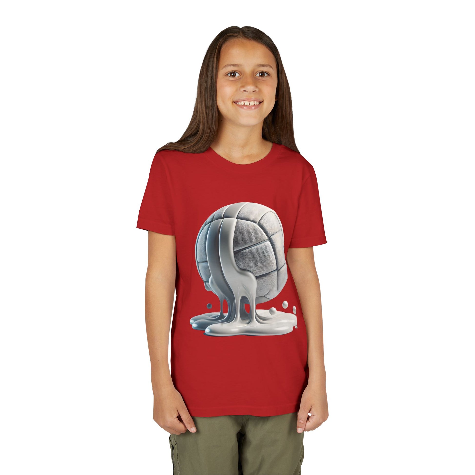 Cool Dripping Volleyball Youth Tee