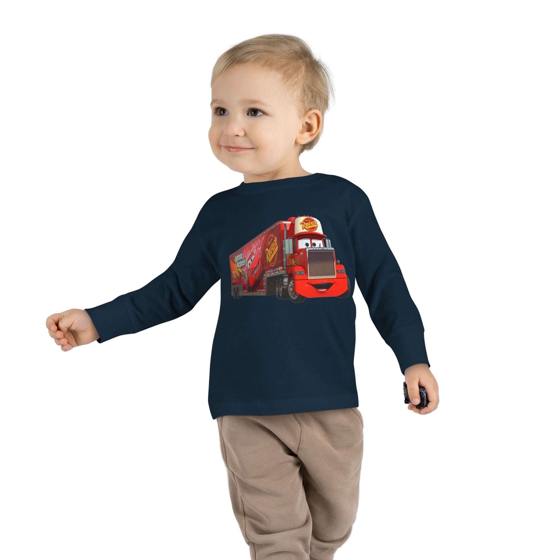 Toddler Truck Long Sleeve Tee