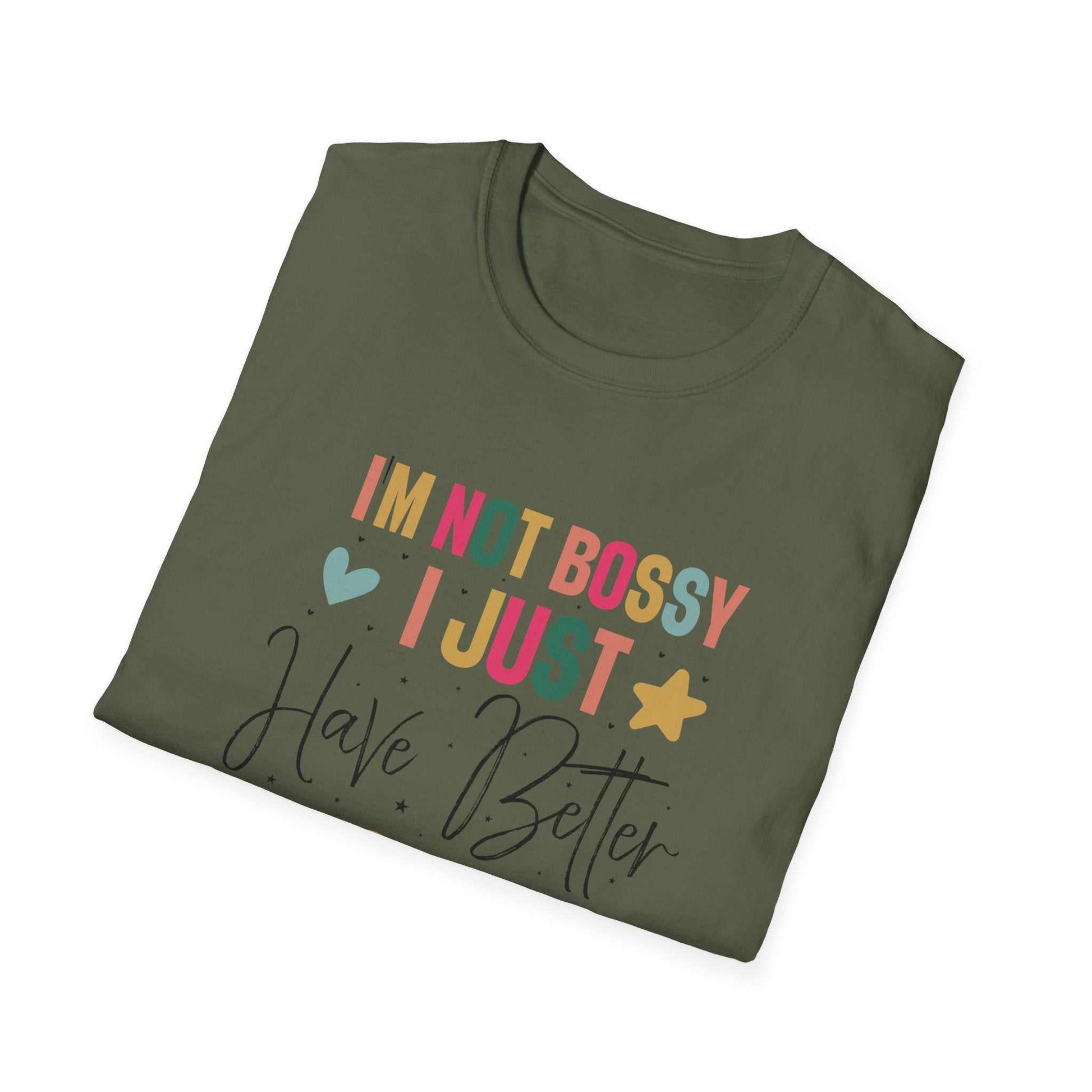 I'm Not Bossy T-Shirt, Casual Tee