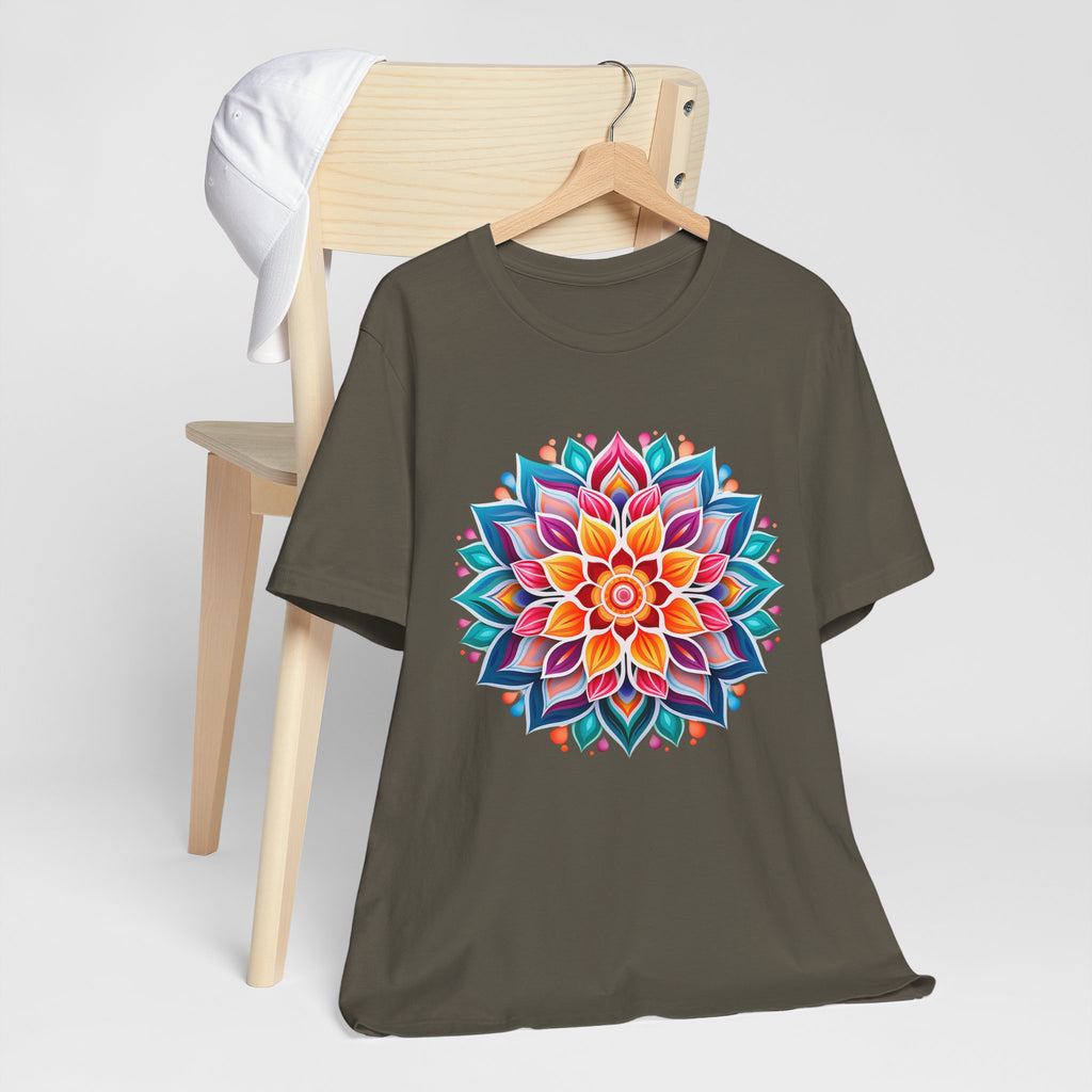 Vibrant Mandala Graphic Tee
