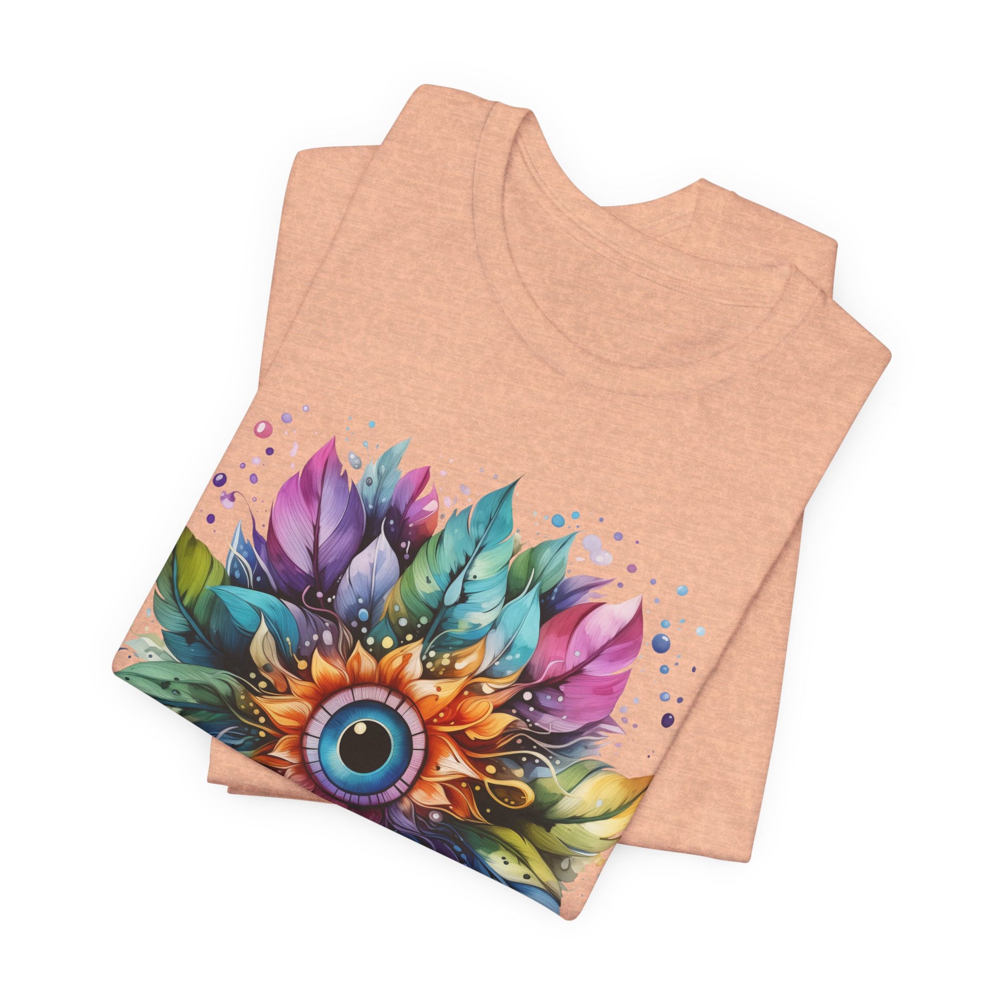 Colorful Eye Design Unisex Tee