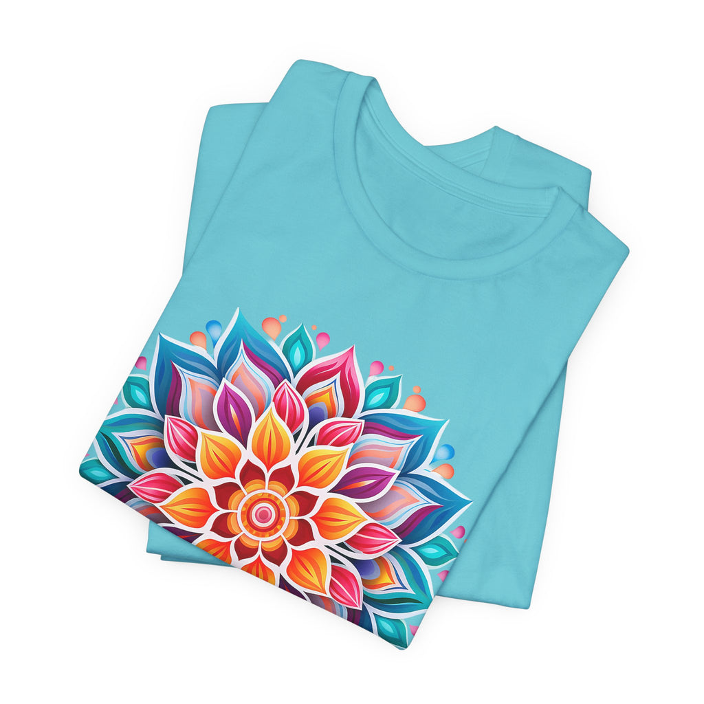 Vibrant Mandala Graphic Tee