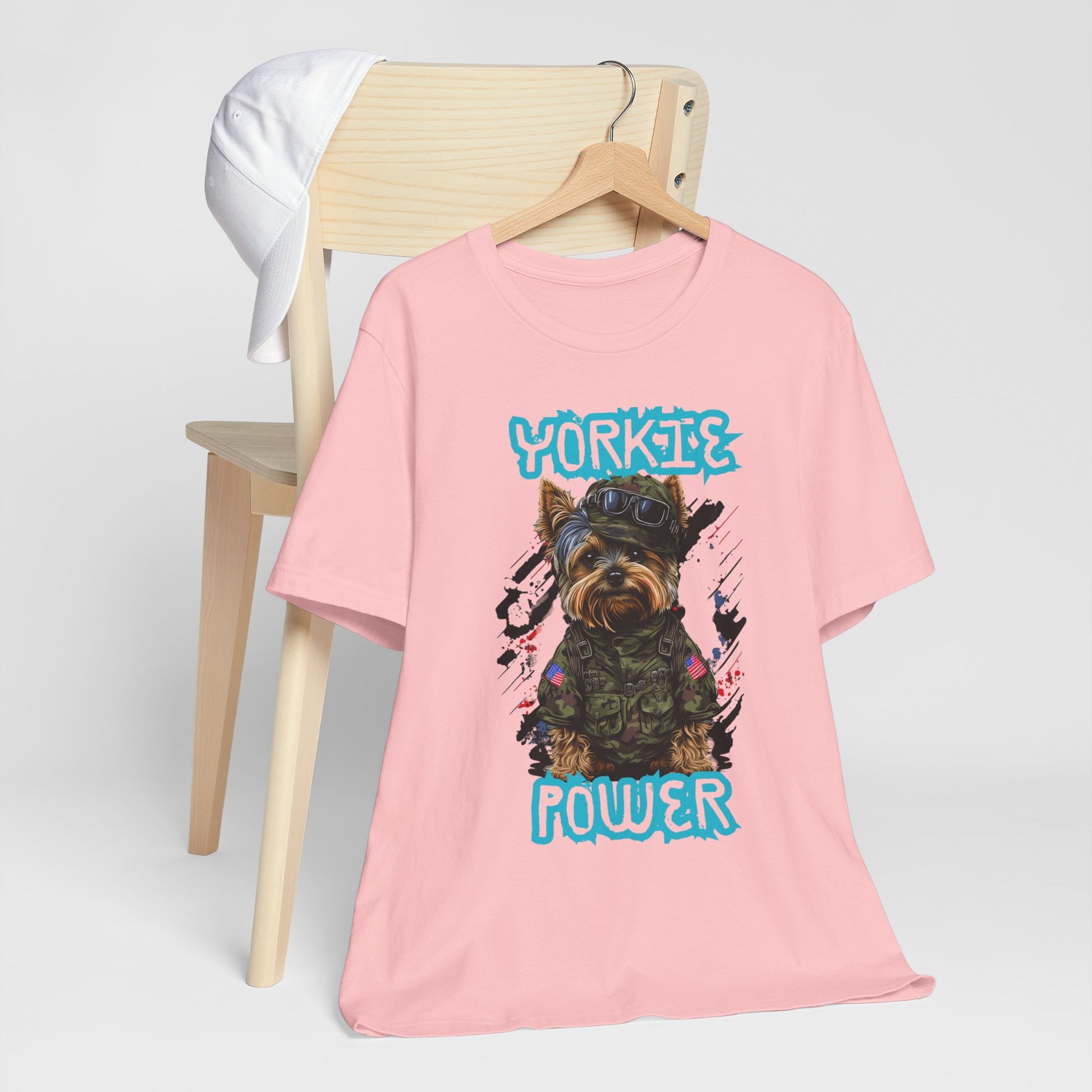 Yorkie Power Unisex Tee