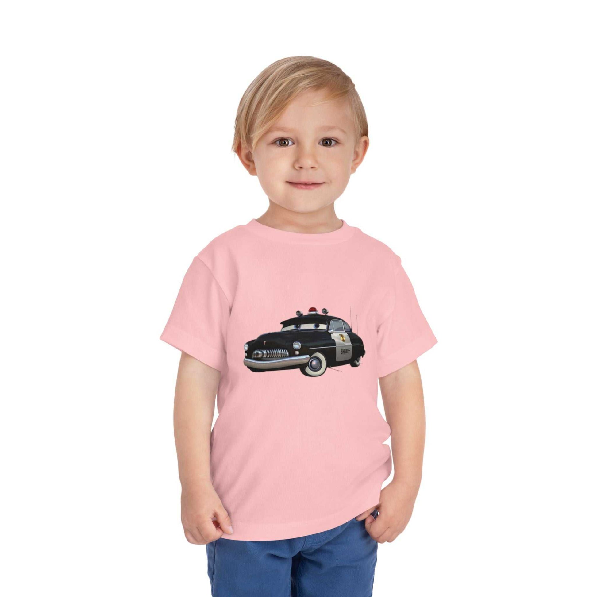 Police Car Toddler Tee