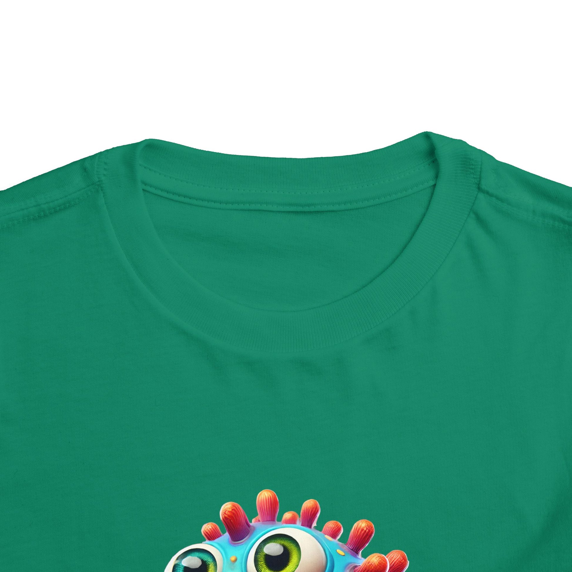 Colorful Toddler Tee with Fun Monster Design