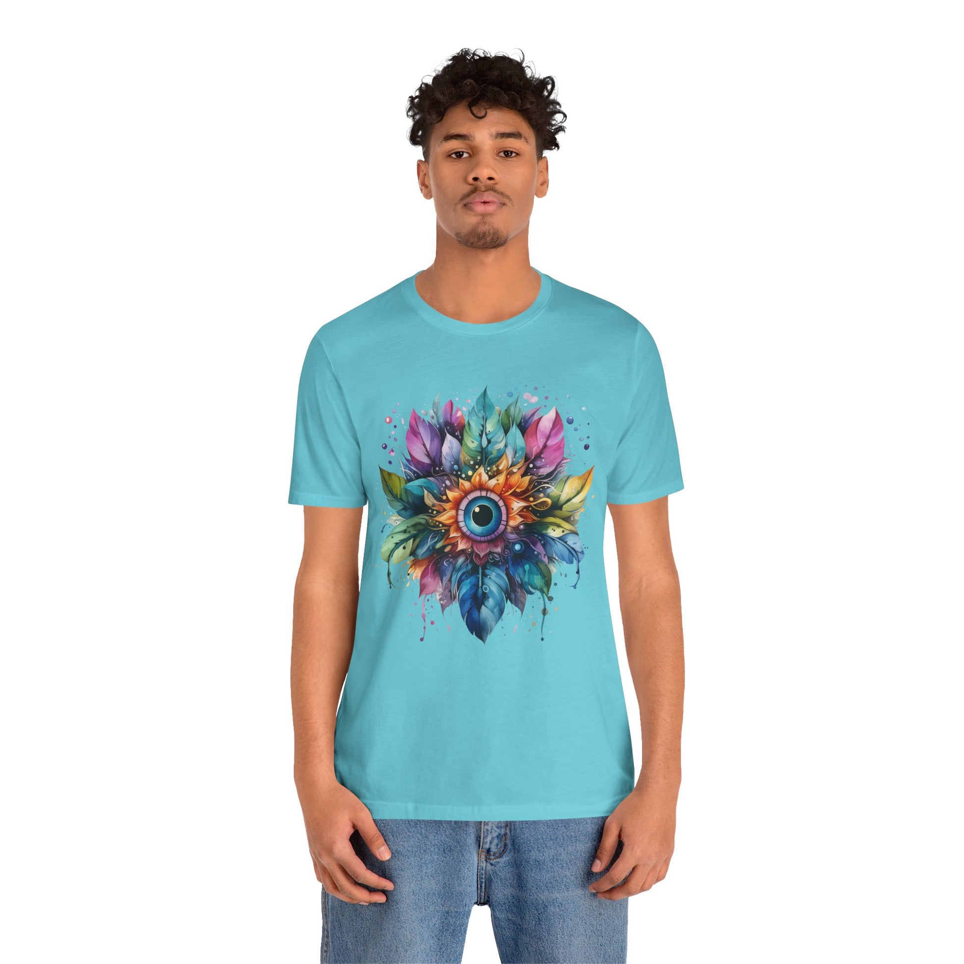 Colorful Eye Design Unisex Tee