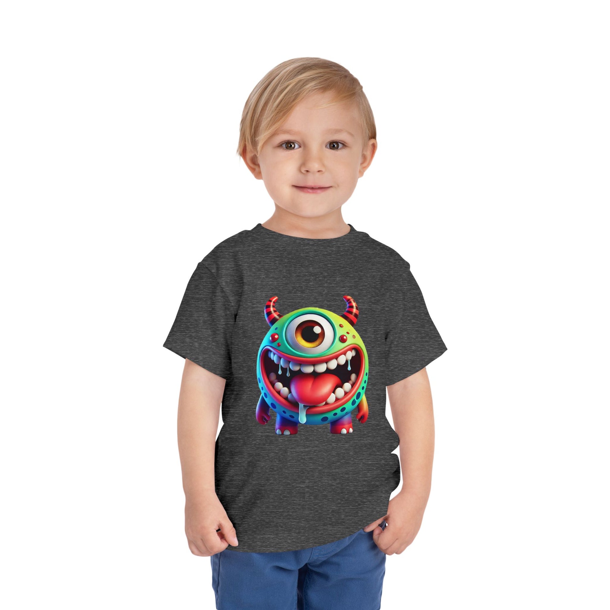 Colorful Monster Toddler Tee