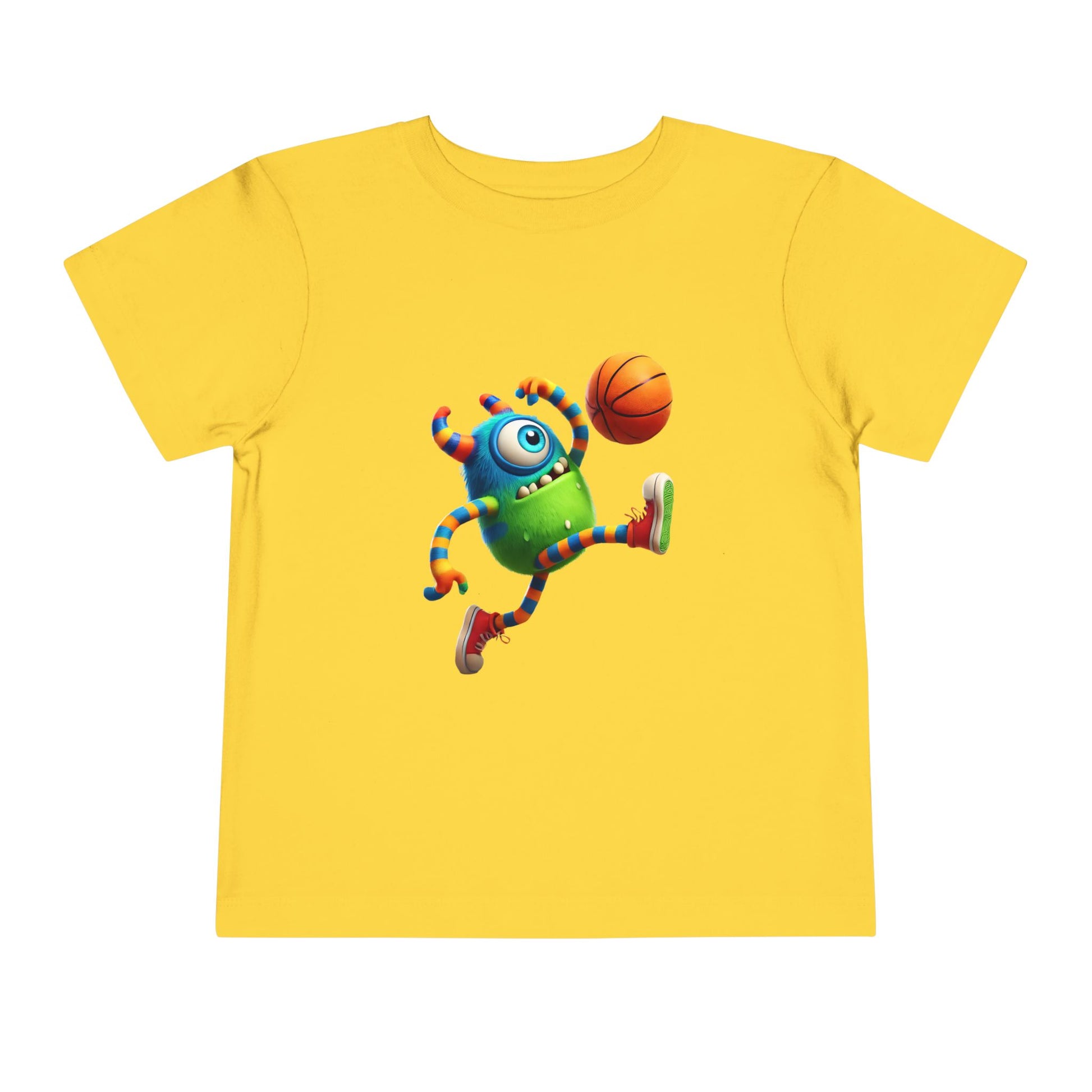 Playful Monster Toddler Tee, Fun Kids Shirt