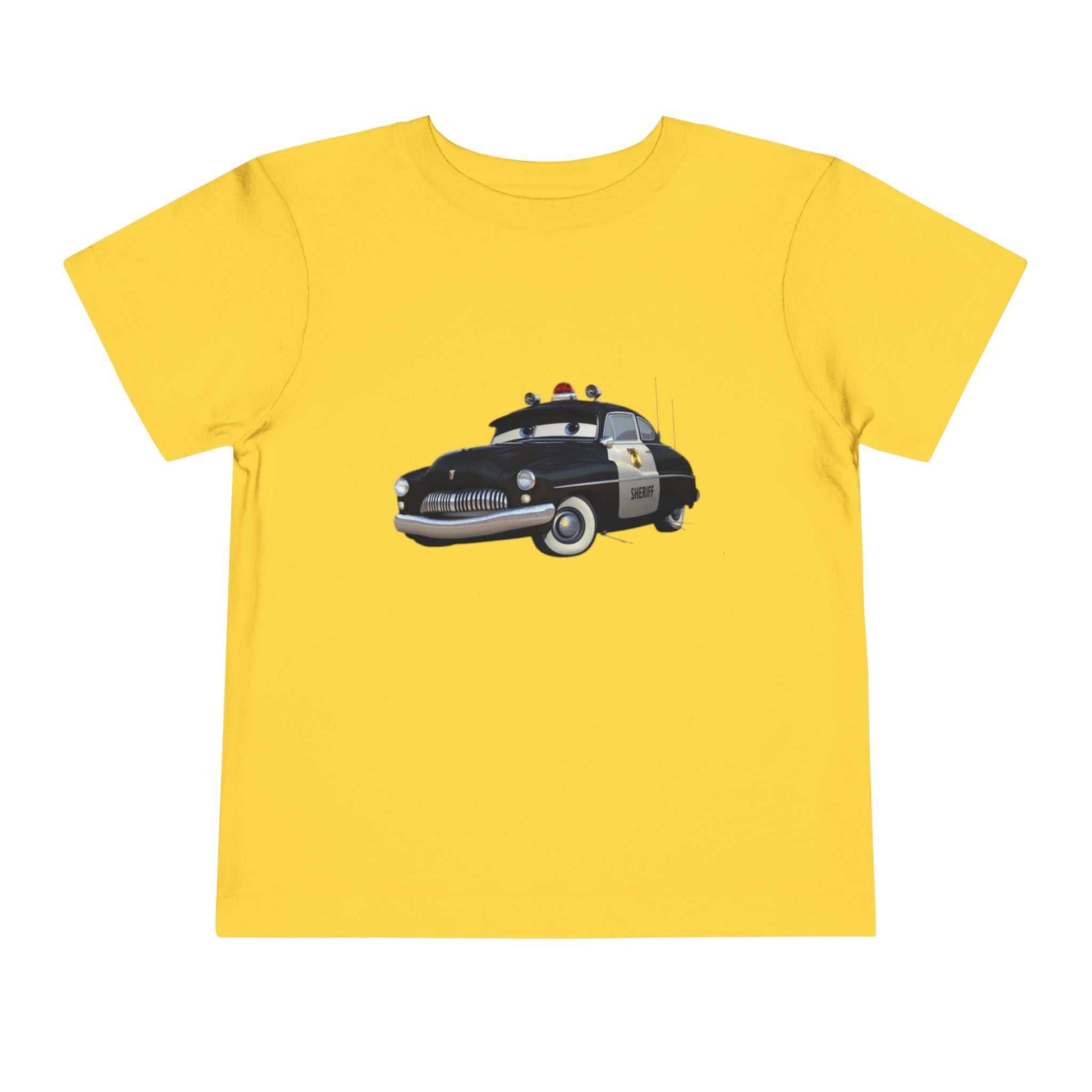 Police Car Toddler Tee