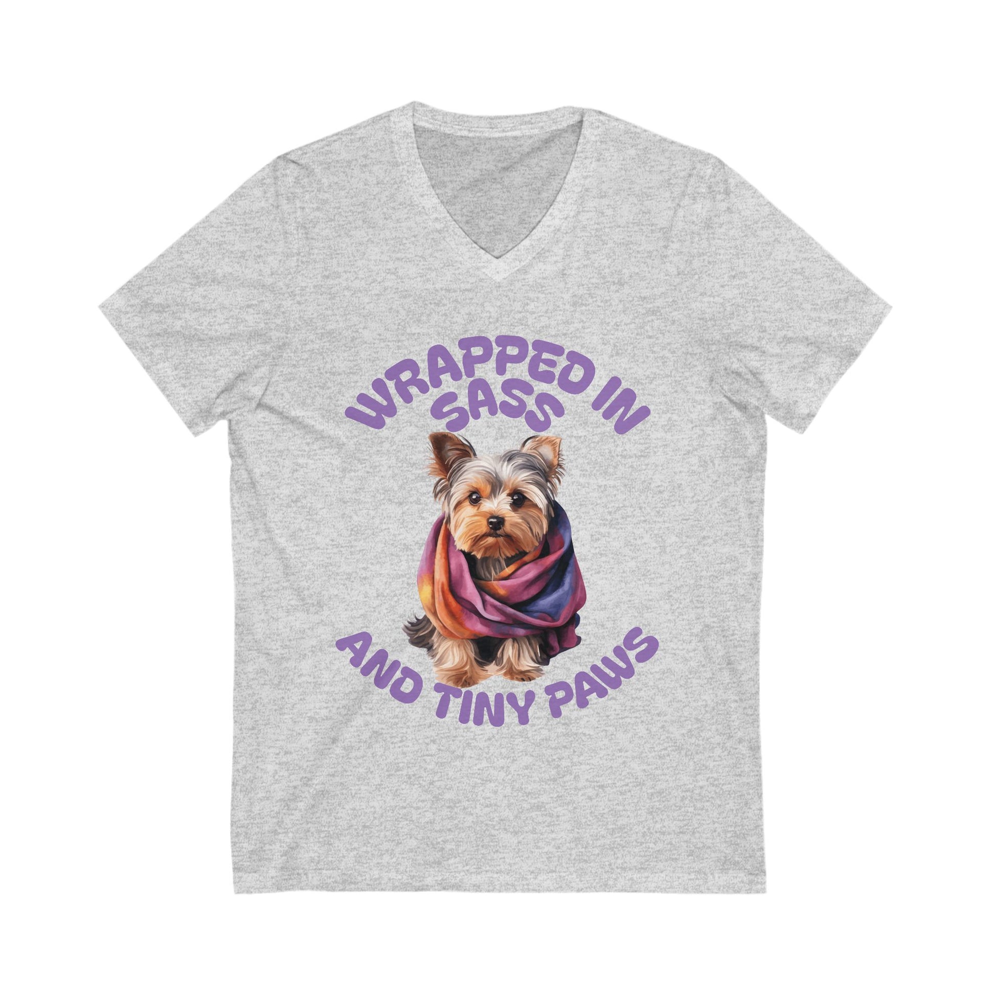 Wrapped In Sass V-Neck Tee