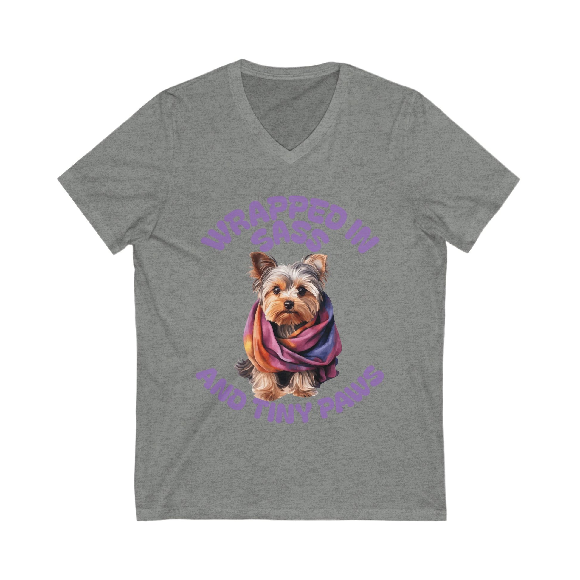 Wrapped In Sass V-Neck Tee