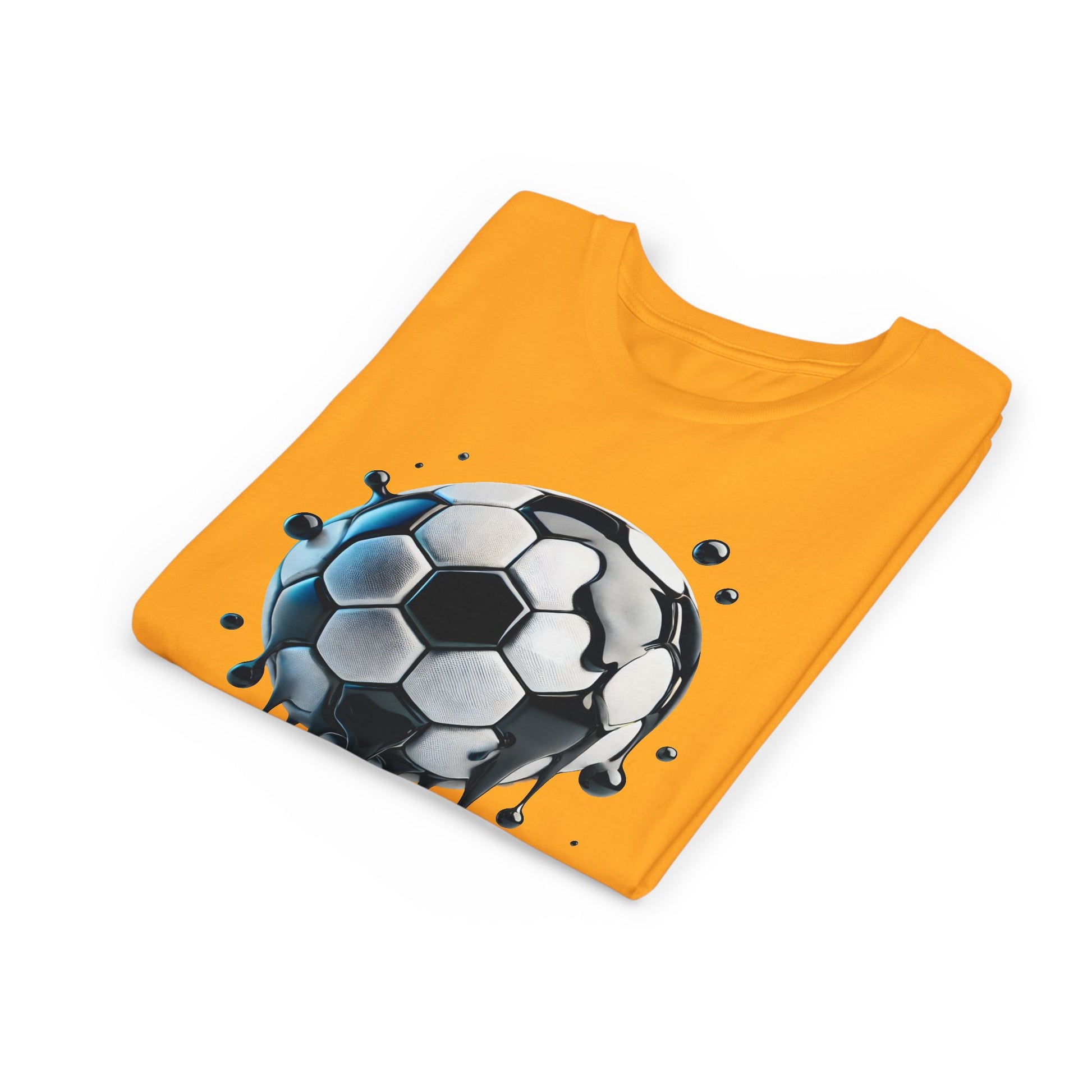 Dripping Soccer Ball Youth Tee