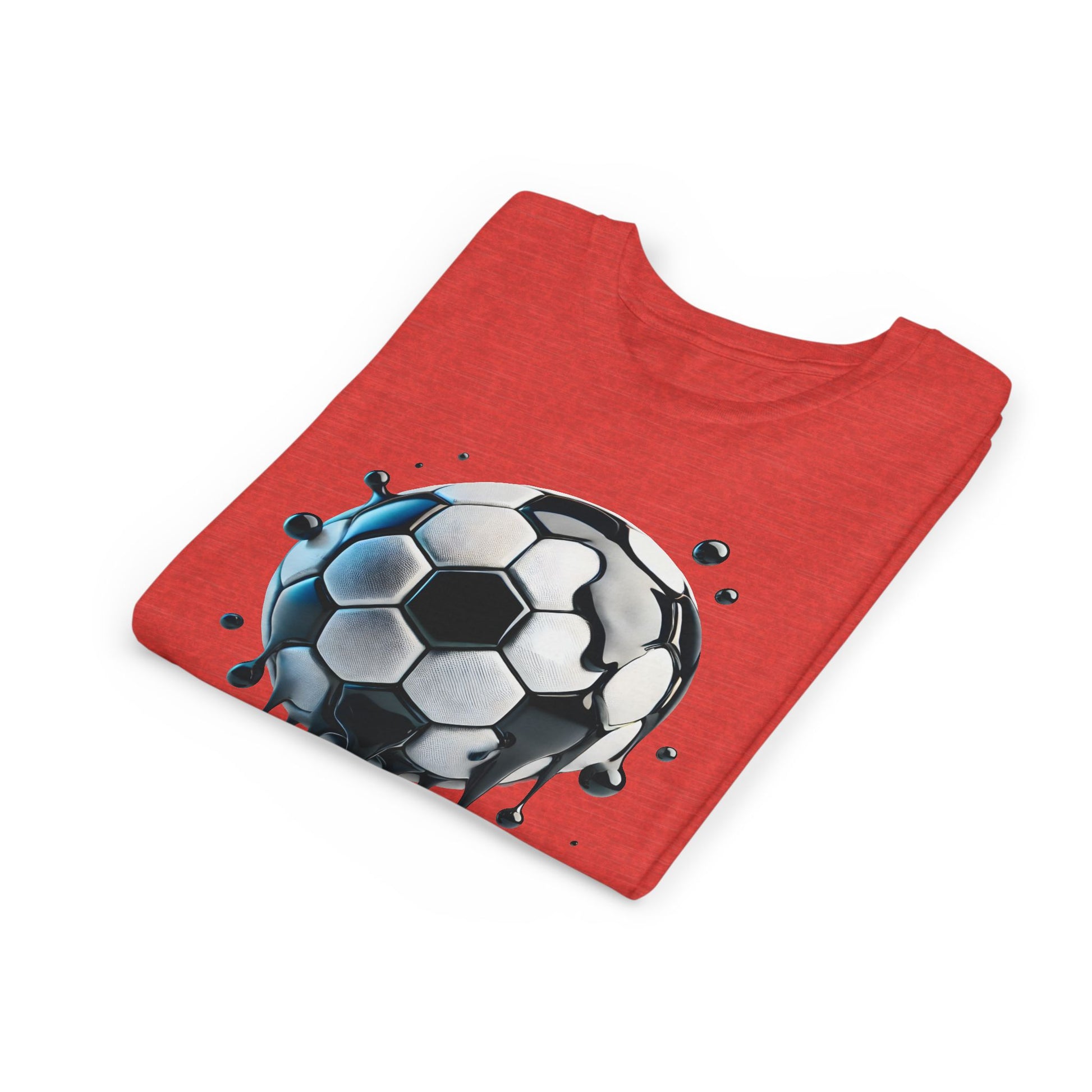 Dripping Soccer Ball Youth Tee