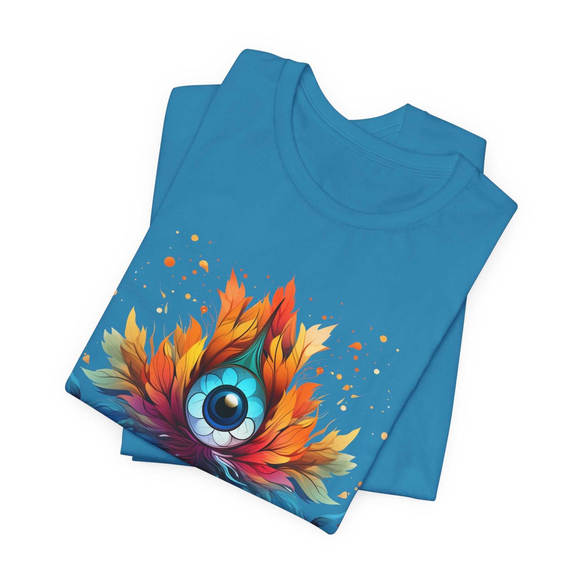 Vibrant Eye-Mandala Tee