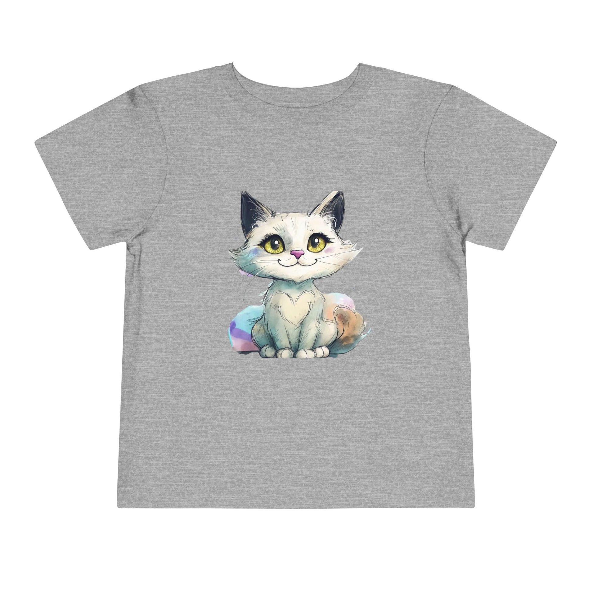 Adorable Cat Toddler Tee