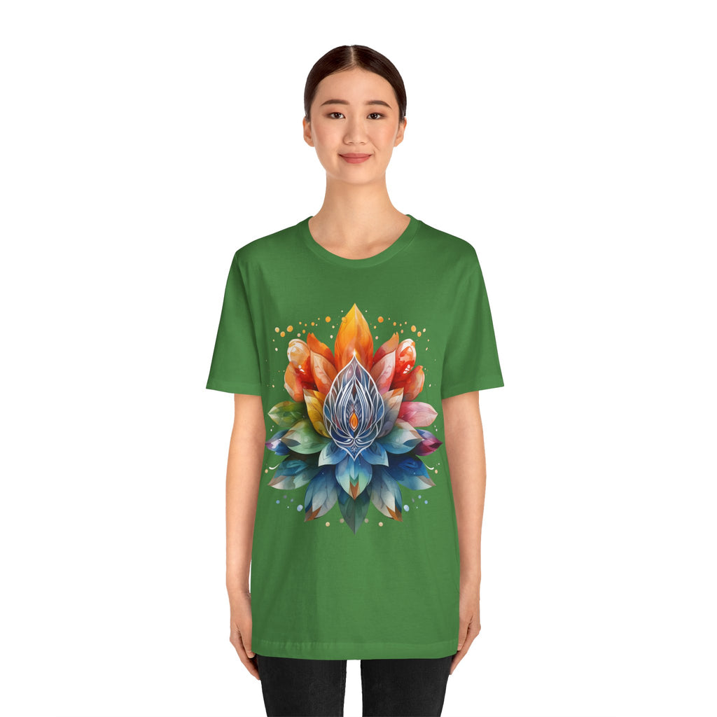 Colorful Lotus Flower T-Shirt